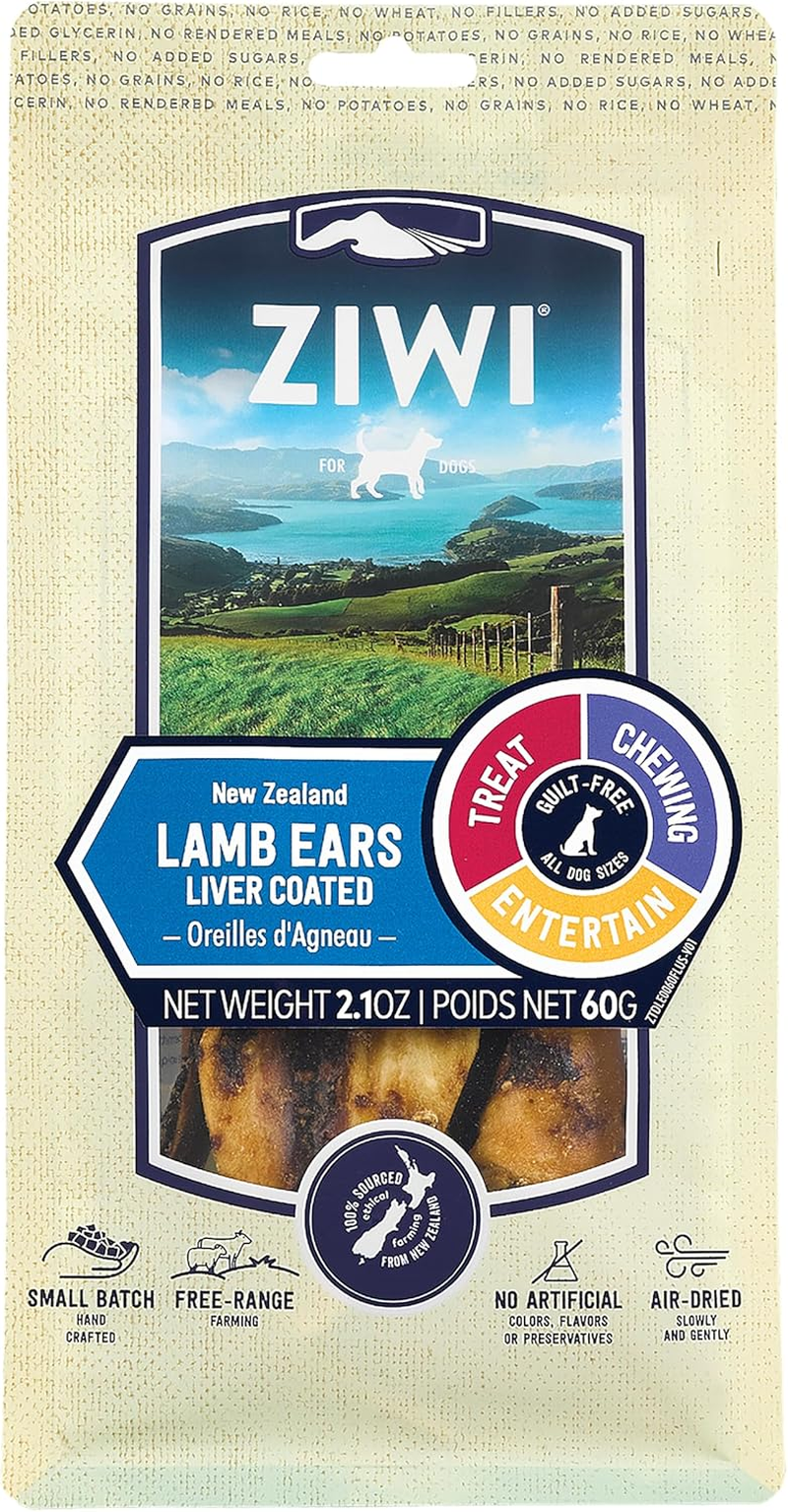 ZIWI Peak Dog Liver Coated Lamb Ears image number 4