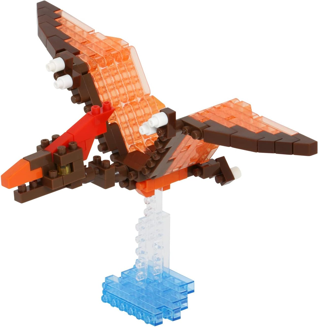Nanoblock - Dinosaurs - Pteranodan, Nanoblock Collection Series Building Kit, Multicolor (NBC_365) image number 5