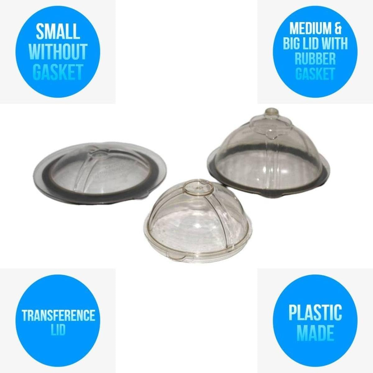 Kitchen King Indian Mixer Grinder 750 WT 3 Stainless Steel Jar 1 Year Motor Warranty (Sliver) image number 4