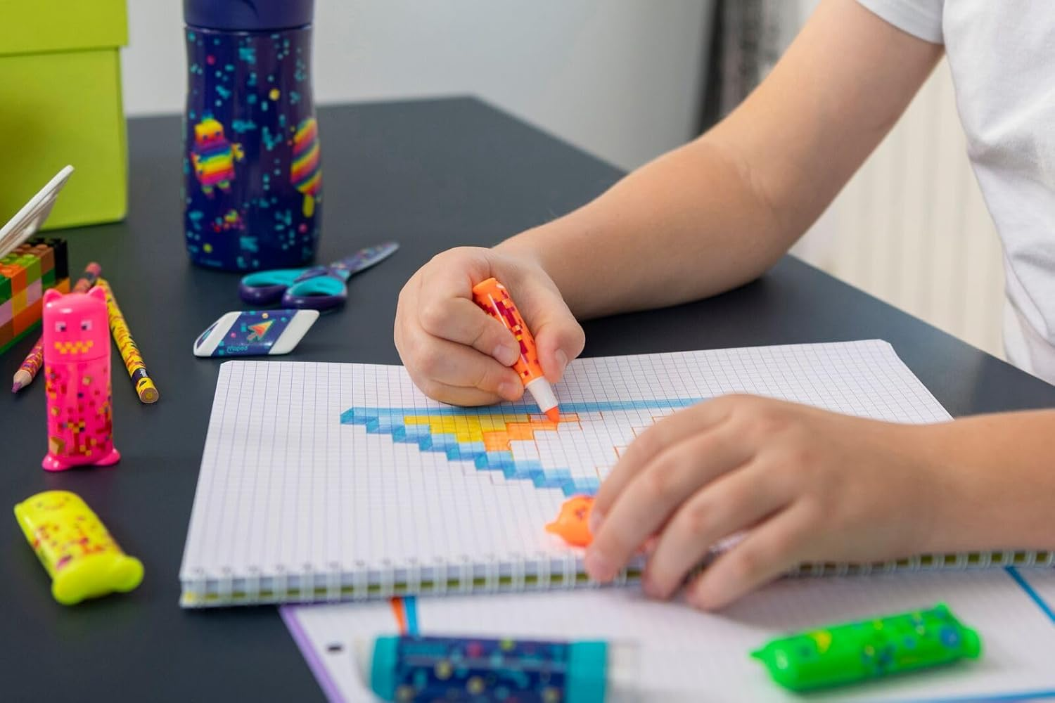 Maped 743602 Pixel Highlighters (Pack of 4) image number 4