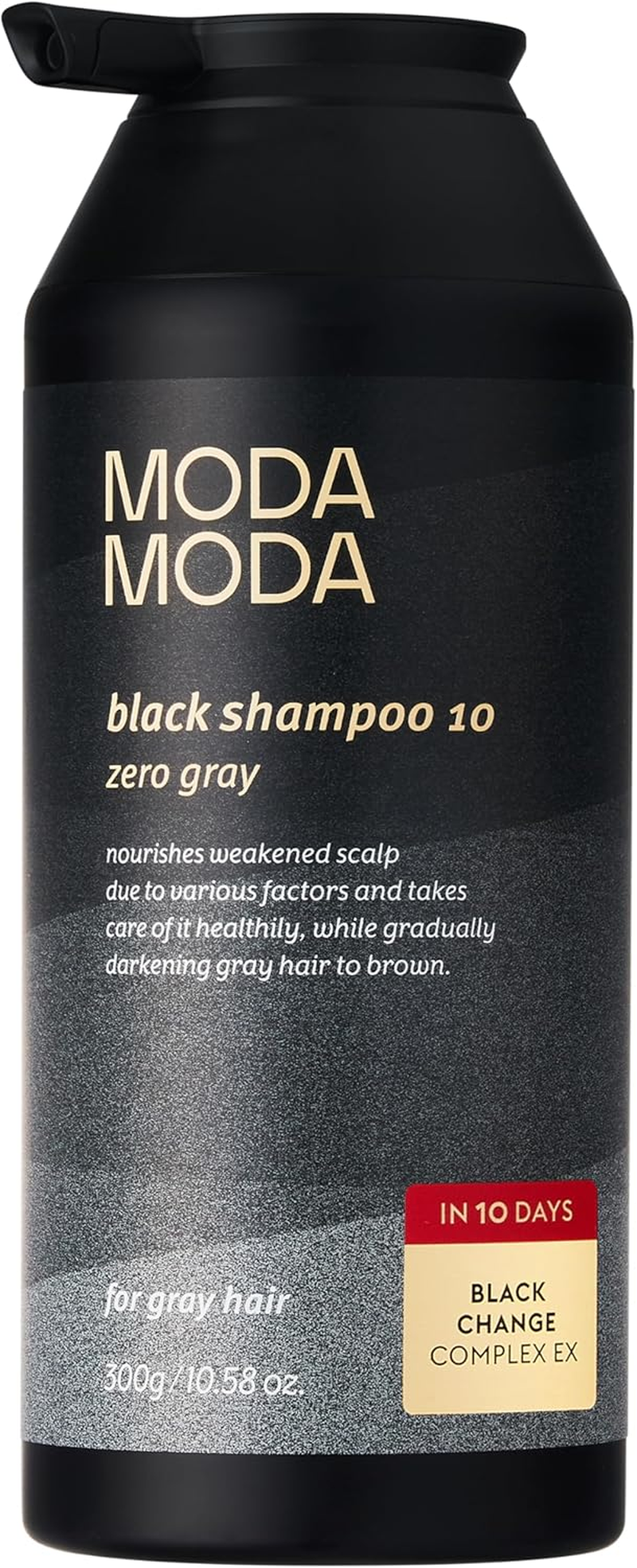 Moda Moda Zero Gray Black Hair Shampoo 300 G image number 5