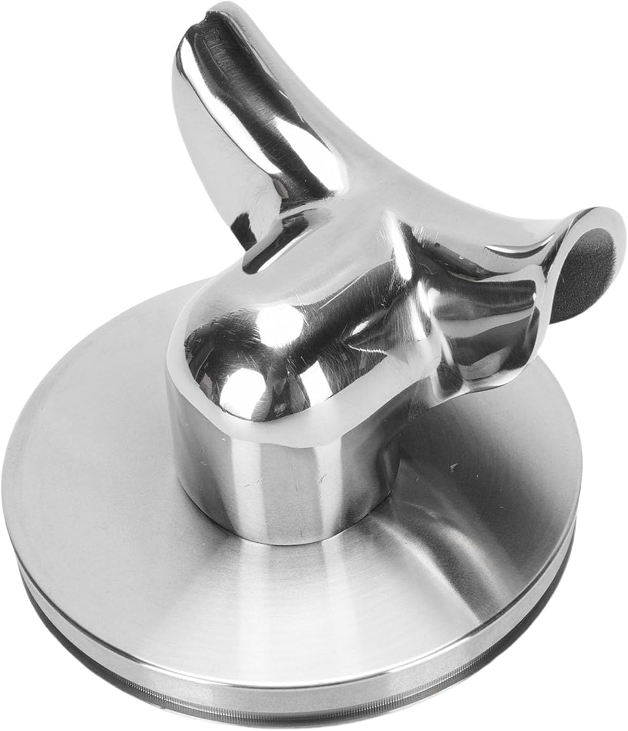 VELATEMOR 54Mm Portafilter Spout Bottomless to Spouted, 304 Stainless Steel Coffee Machine Portafilter Spout with O Rings (Double Spout) - Double Spout image number 5