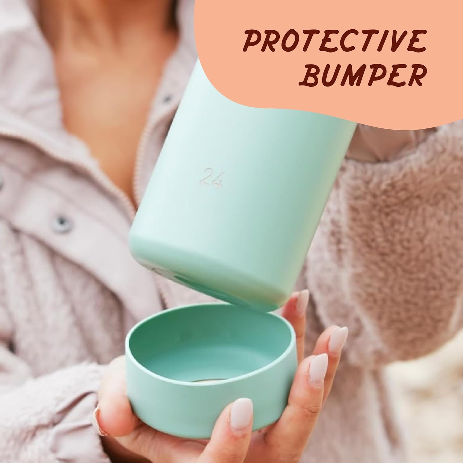 Takeya Australia Takeya Actives Vacuum-Insulated Stainless-Steel Water Bottle, 700Ml, Onyx Vacuum Insulated Double Walled Water Bottle, Onyx, 24 Oz image number 5