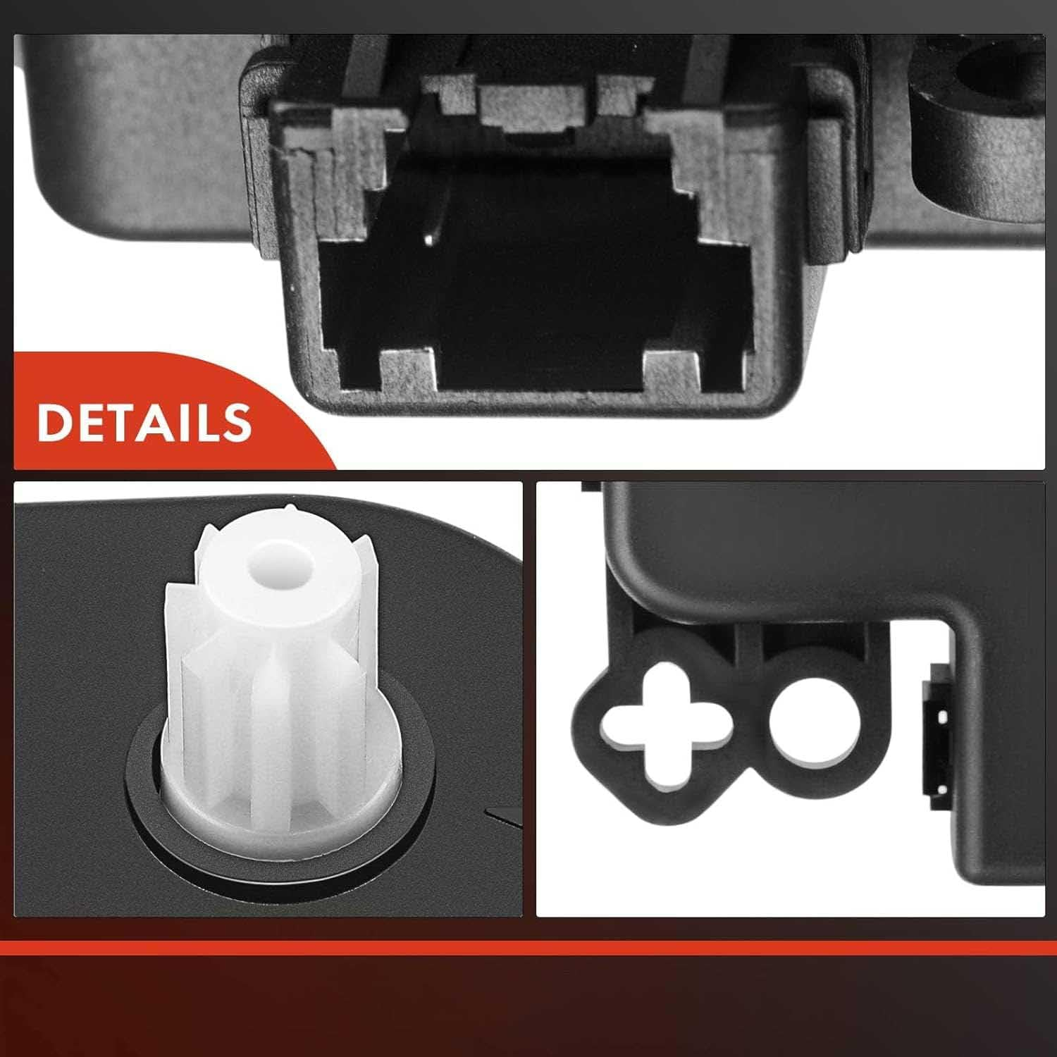 HVAC Heater Blend Door Actuator Fit for Chrysler 200 Aspen Avenger Sebring, Dodge Caliber/Durango/Journey, Jeep Compass/Patriot/Wrangle, Ram Promaster Models, Replace# 68018109AA