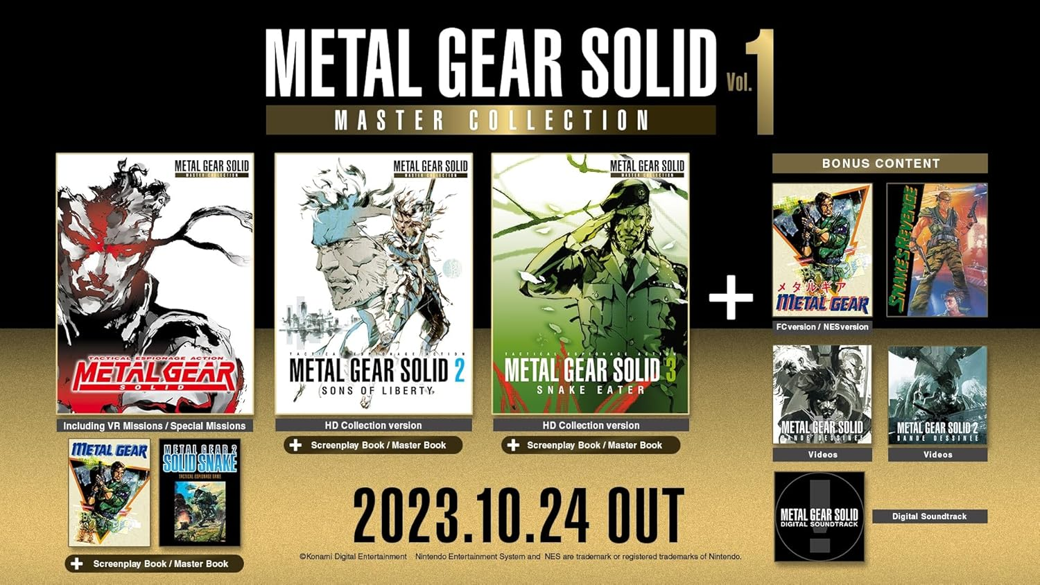 Metal Gear Solid Master Collection Vol 1: Day 1 Edition - Nintendo Switch