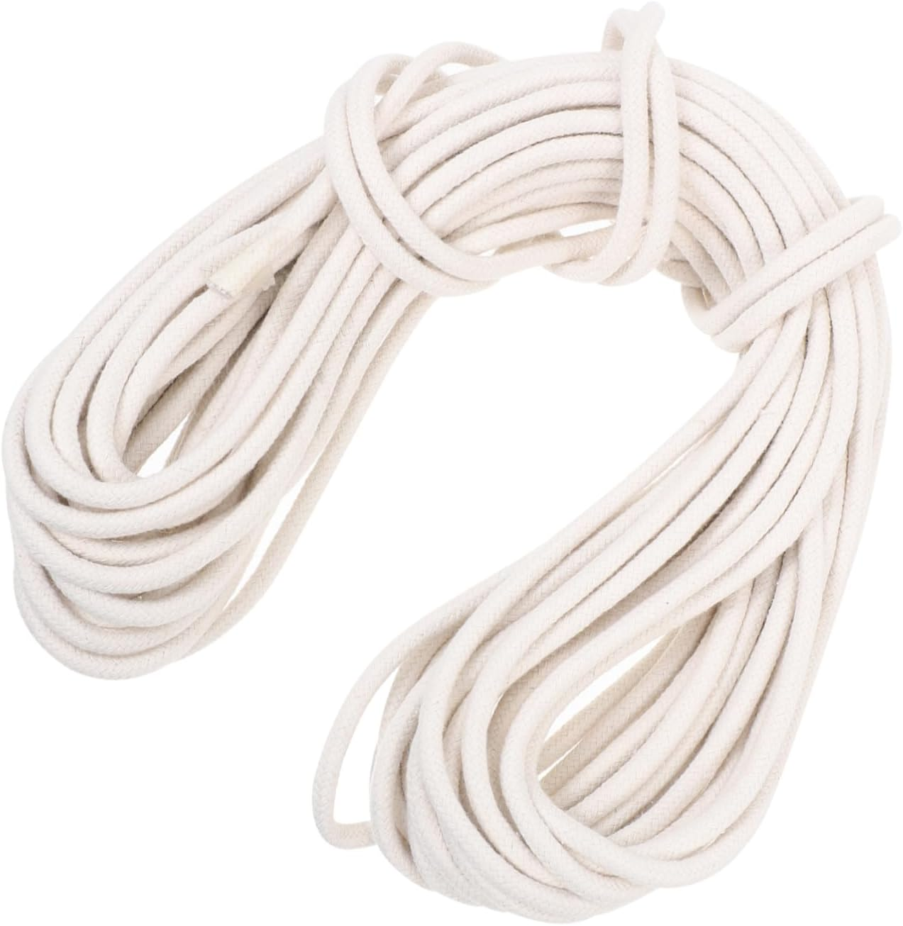 MERRYHAPY Flag Rope 6Mm Cotton Braided for Flagpole Clothesline Camping 20M Length Lightweight Sturdy image number 2