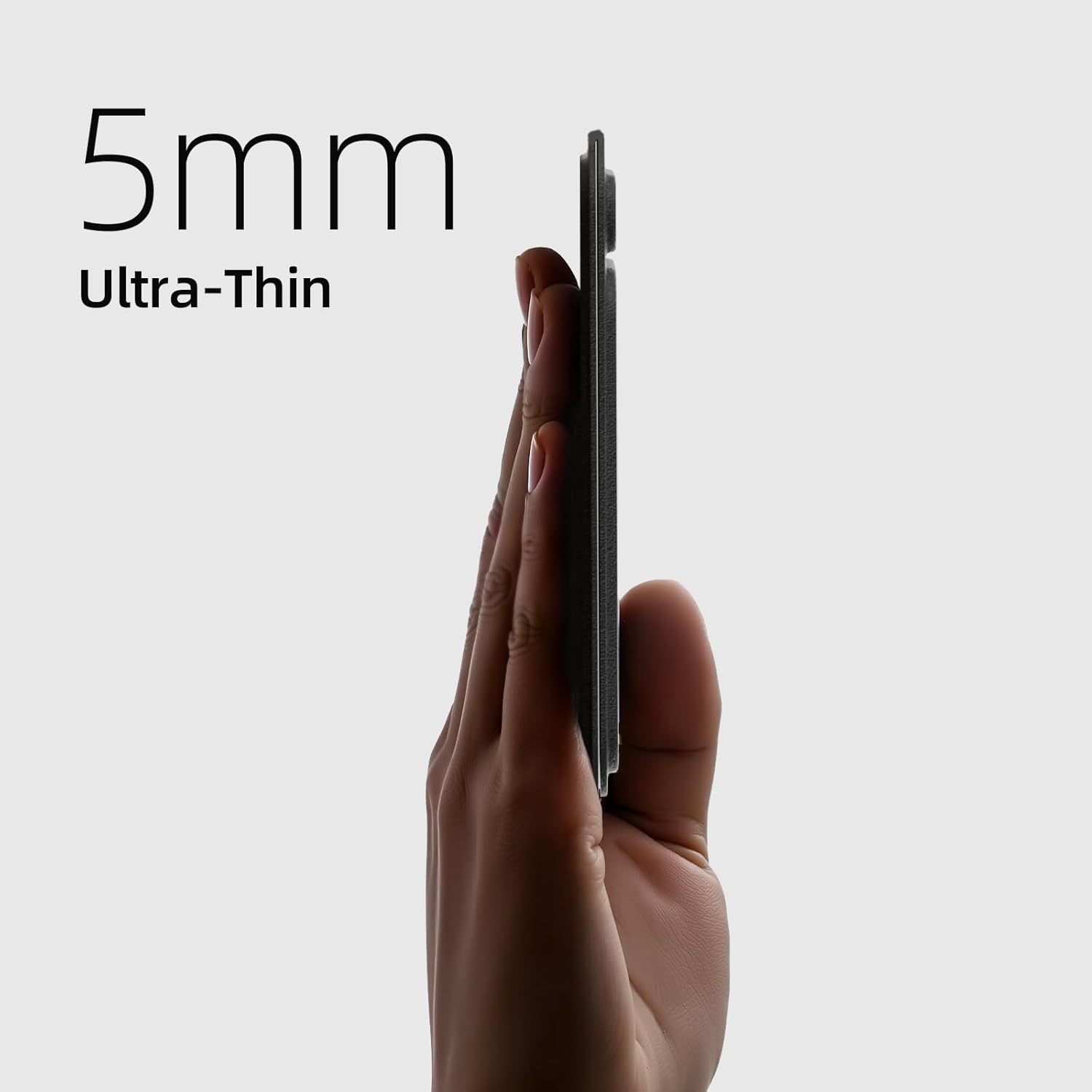 Bettdow Tripod Stand for Iphone 16/15/14/13/12 Series, Card Holder Wallet, Portable Phone Tripod Stand for Self-Vlogging, Surfing, Macro Photography, Video Calls, Phone Holder, Black image number 4