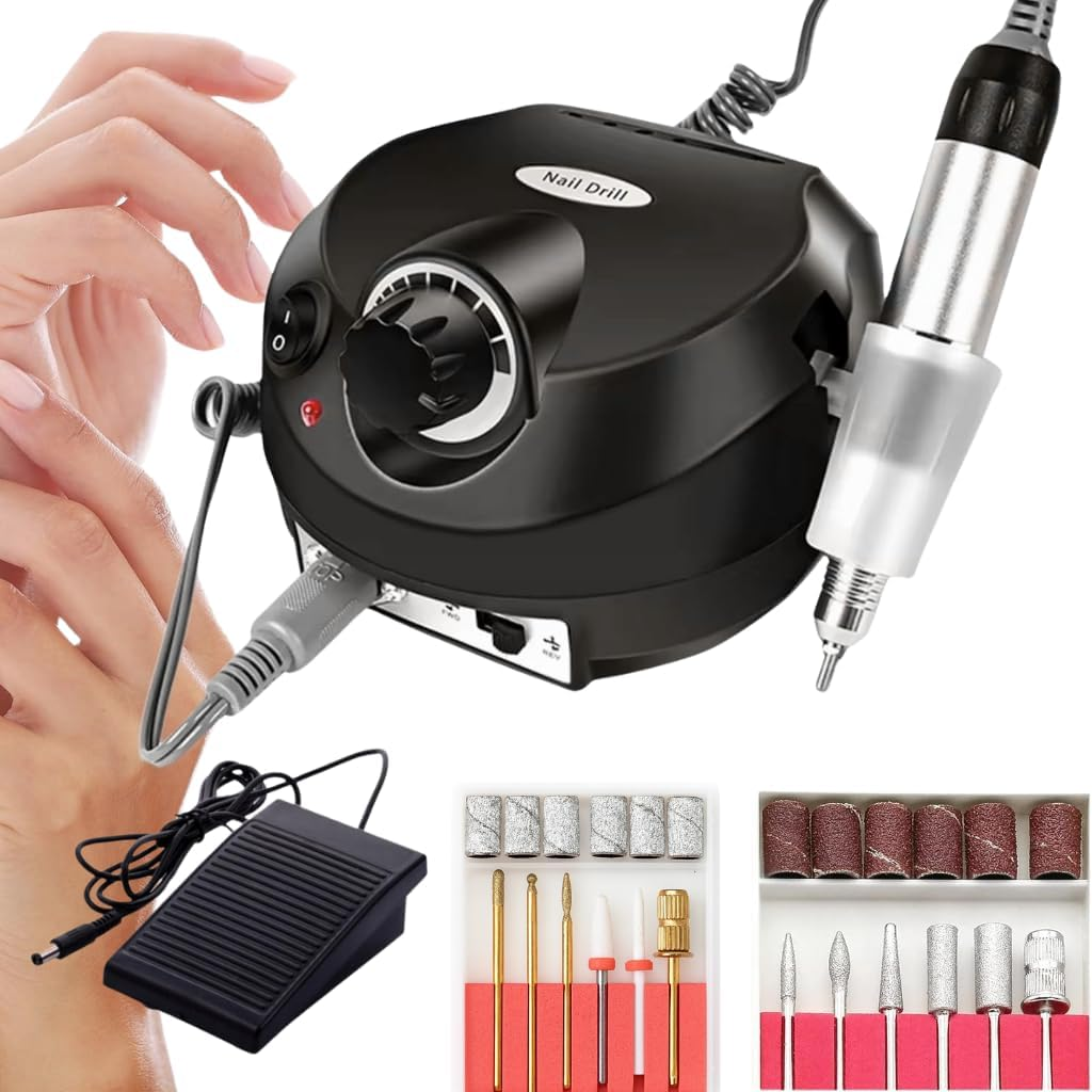 Lewer - Nail Cutter Set DM-202 65W, Professional Manicure & Pedicure Set, Cuticle & Varnish Remover, Manicure Pedicure Nail Knife image number 2