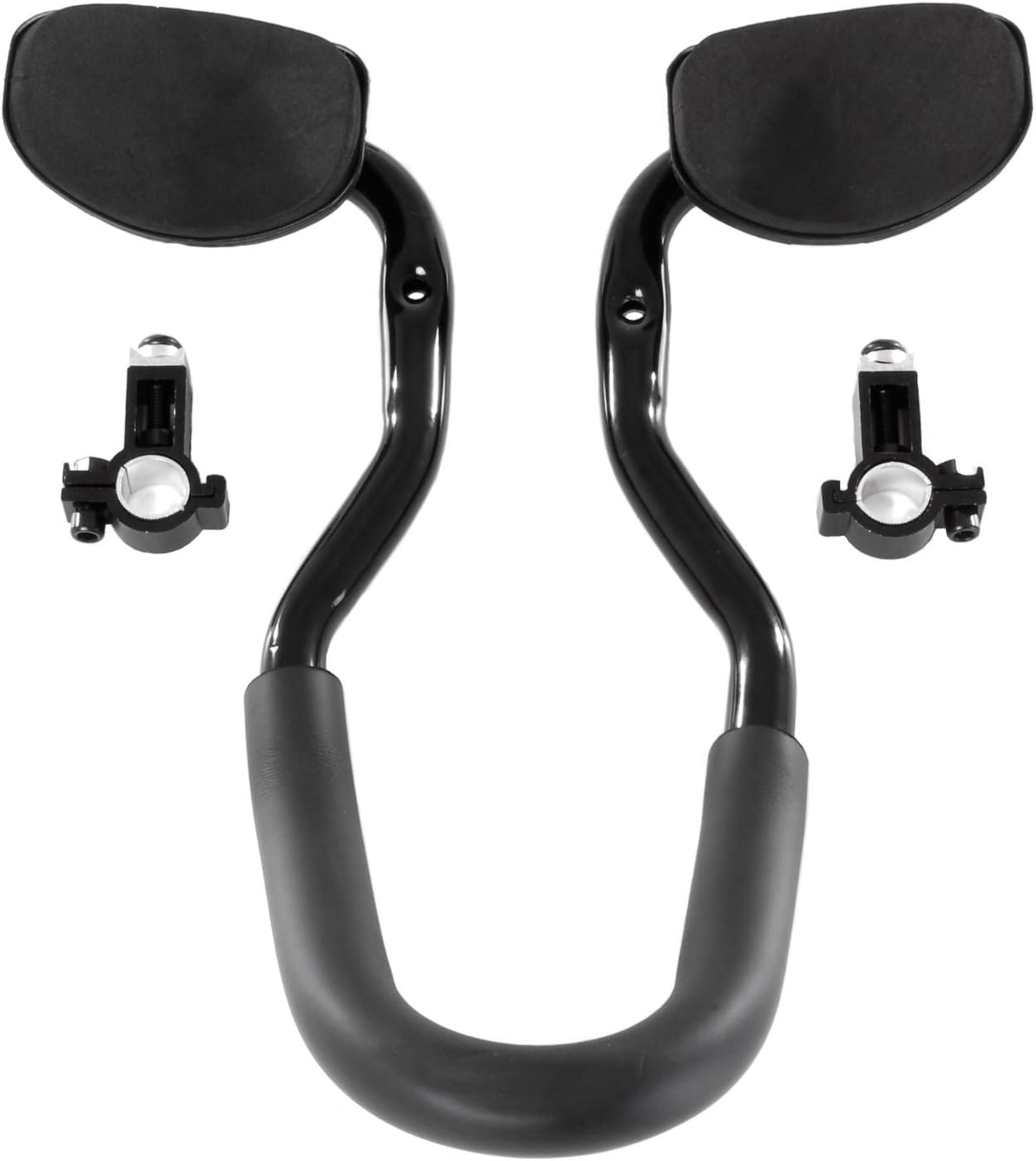 YUNNUO Bicycle TT Handlebar Aluminium Bike Rest Handlebar Bike Aero Bars,Triathlon Aero Bars for Road Bike, Mountain Bike image number 4