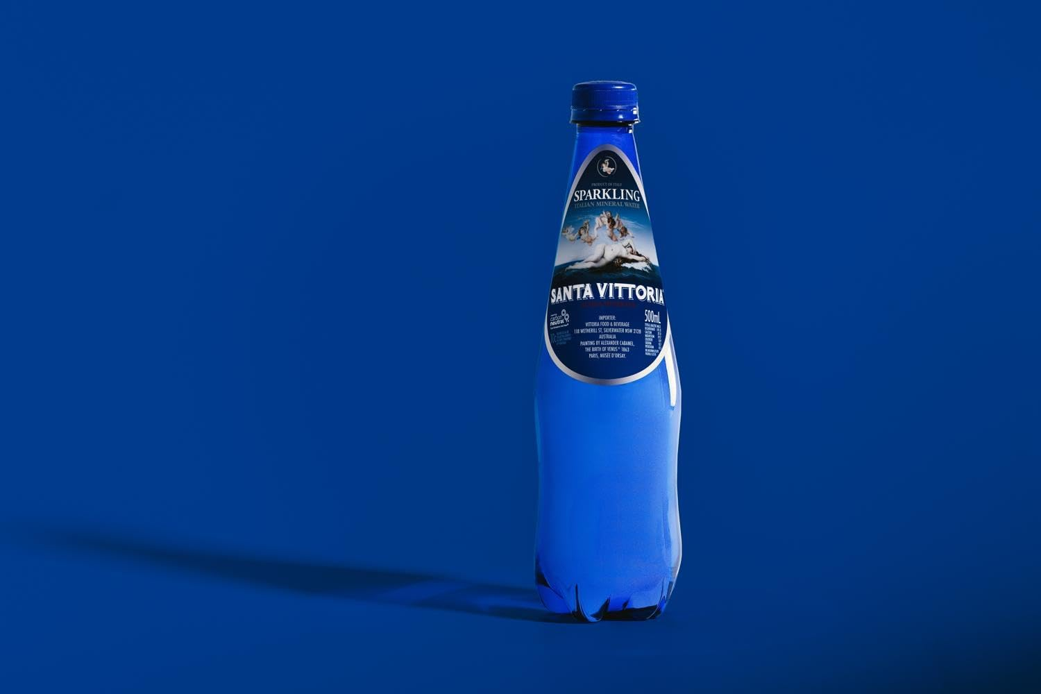 Santa Vittoria Sparkling Mineral Water PET 500ML X 12 Bottles image number 3