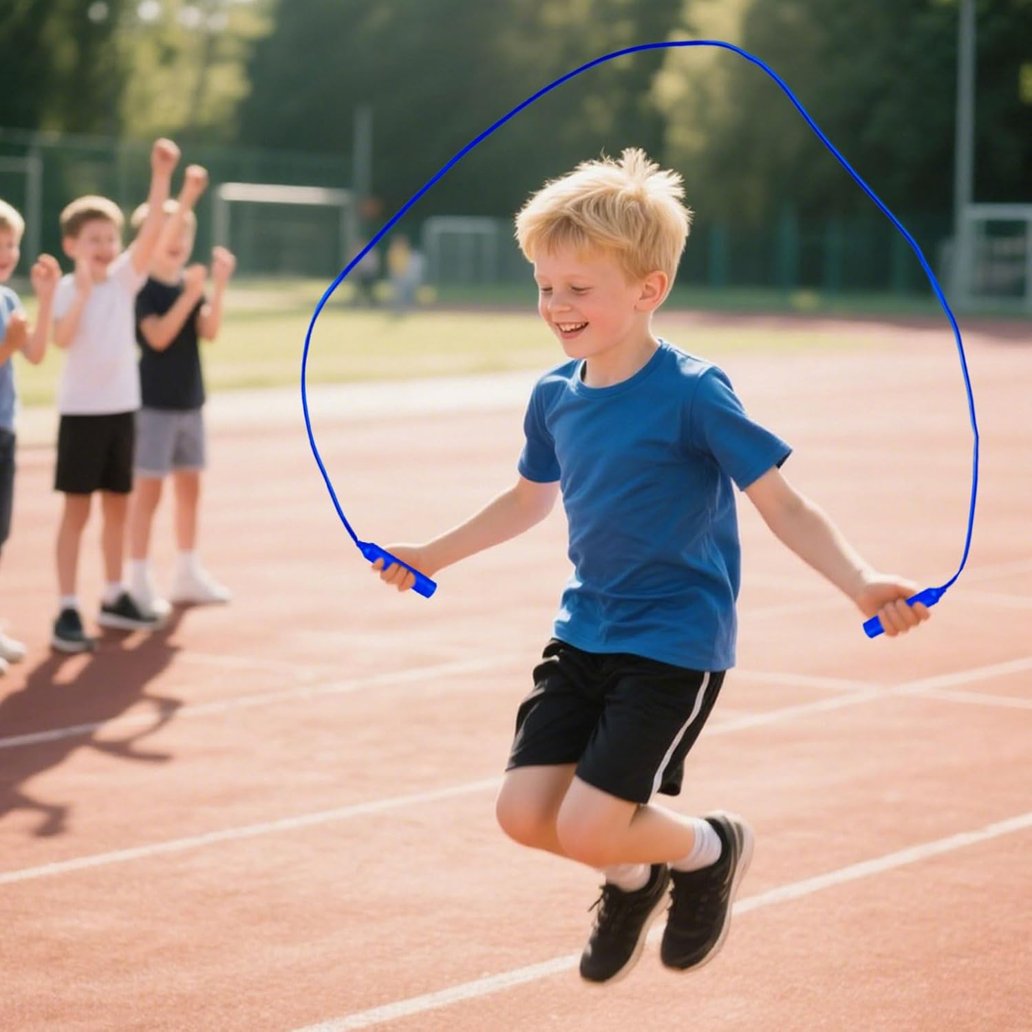 4 Pcs Colorful Skipping Rope Kids,Adjustable and Soft Jumping Rope,Skipping Ropes, Suitable for Children, Boys and Girls, Exercise and Fitness, Outdoor Activities, Etc image number 6