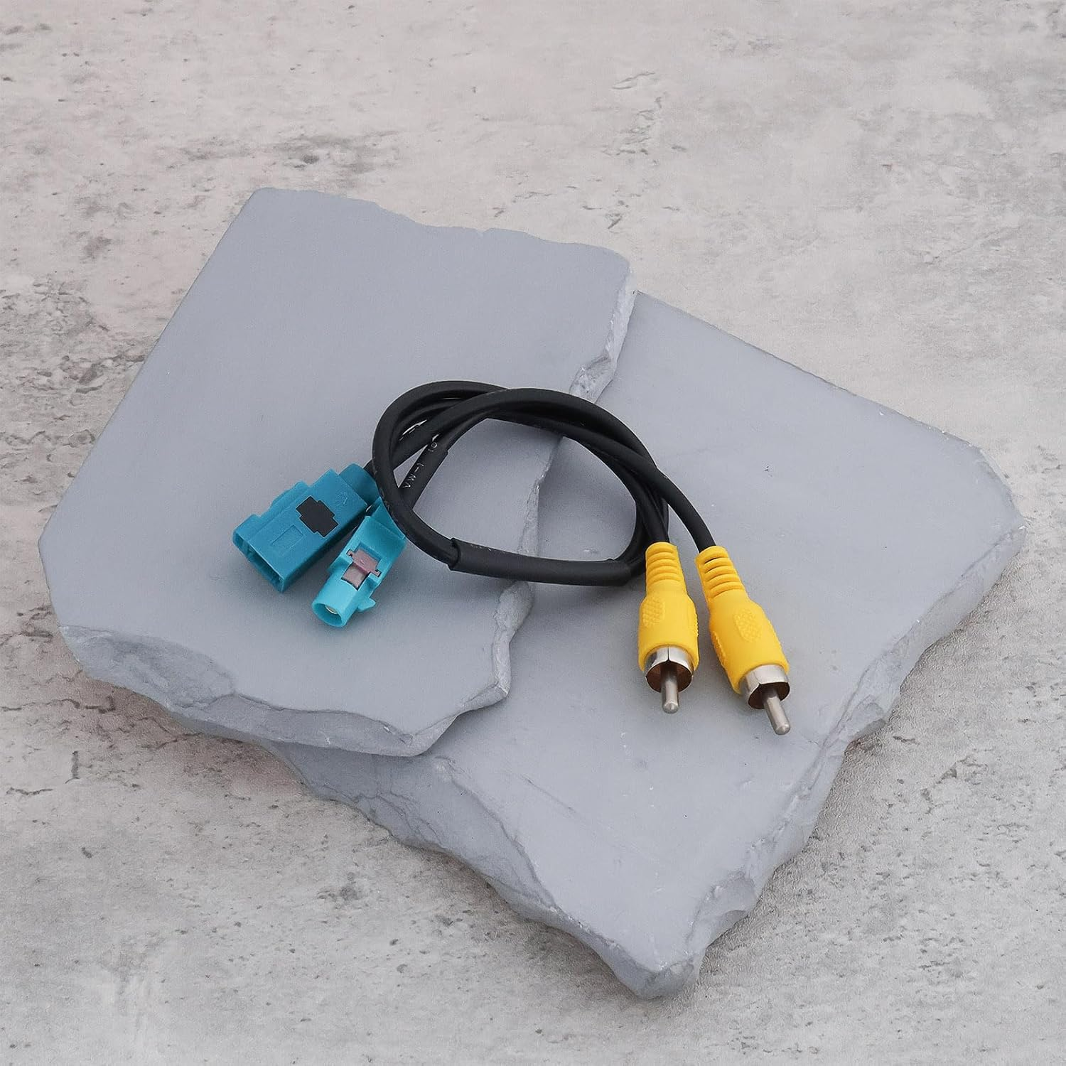 Emsea Car Rear View Camera Fakra Female to RCA Adapter Compatible with Mercedes Compatible with Ford 25Cm image number 6