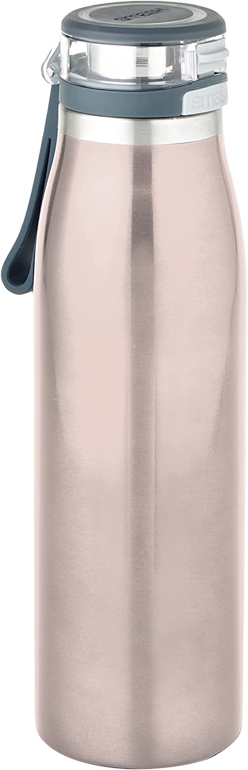 Smash Double Wall One Touch Bottle, Blush, 690 Ml Capacity