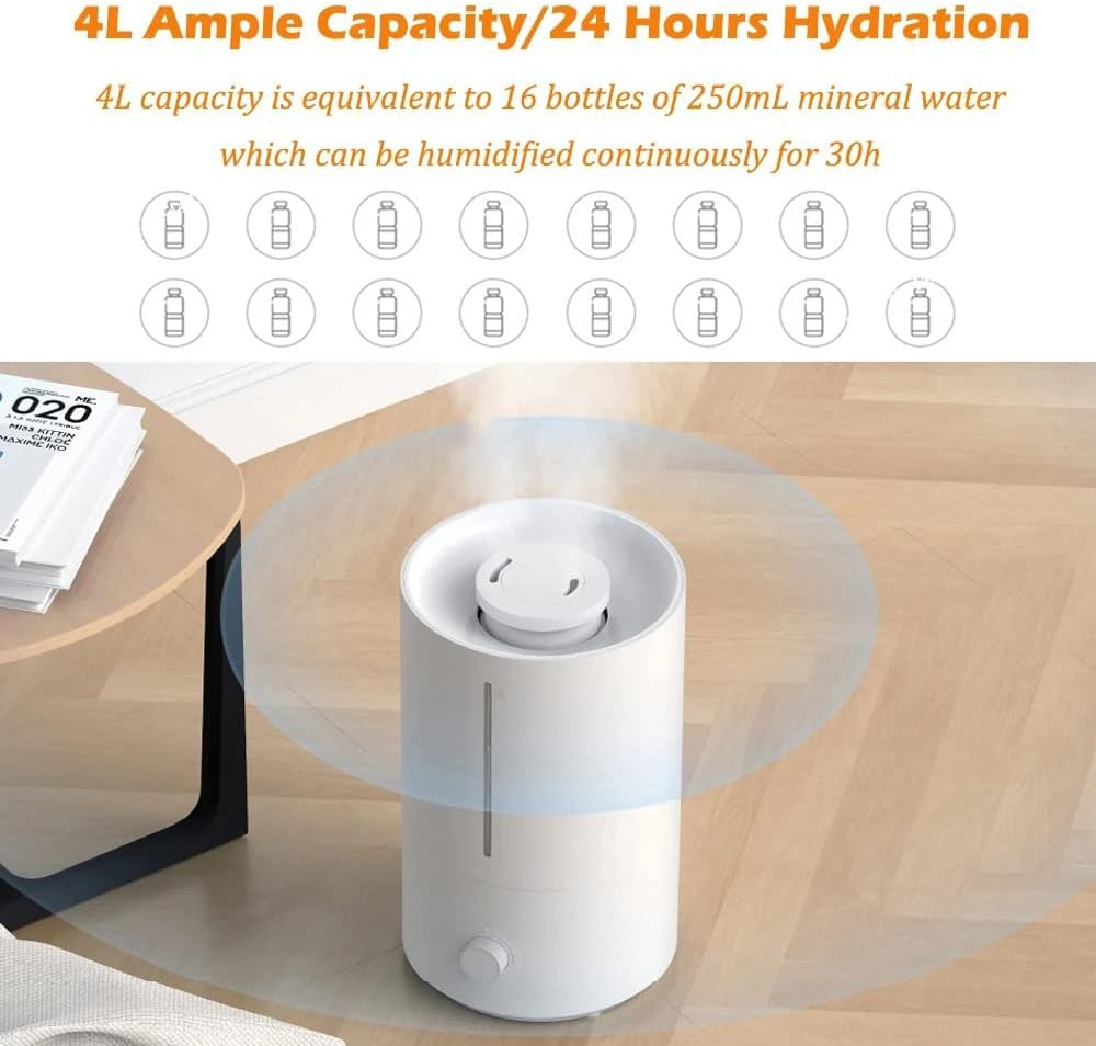 Xiao Mi Mijia Humidifier, 4L Water Tank Air Humidifiers Mute for Office Home Bedroom Humidification image number 5