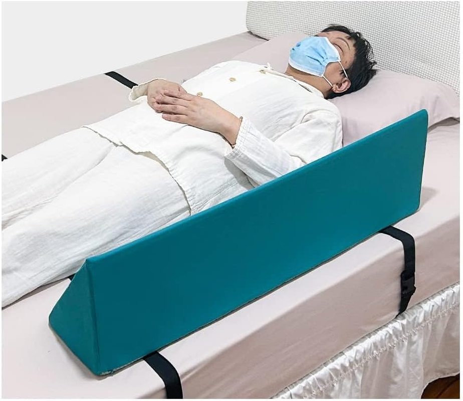 Bed Rails Foam Bolsters Bed Guard Rails for Elderly Adults Bed Railing Foam Safety Bed Side Rails Pads for Seniors Hospital Bedrail Foam Roll Control Bolster Medical Wedge Cushions Bed Bumper (1 Pcs) image number 2