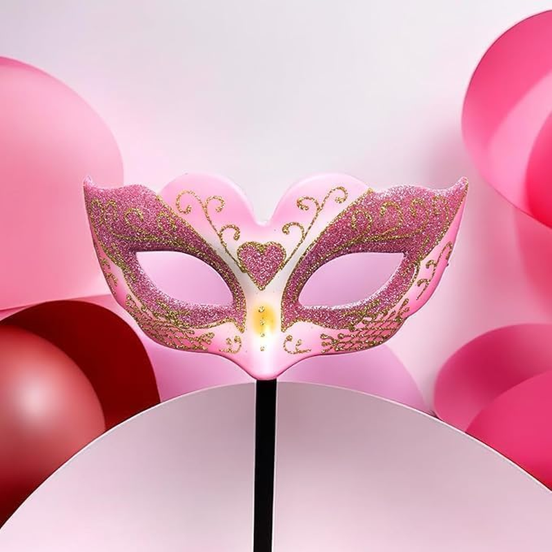 Masquerade Mask, Party Girls Night Out Party Games Toys Mask ，Festival Dance image number 1