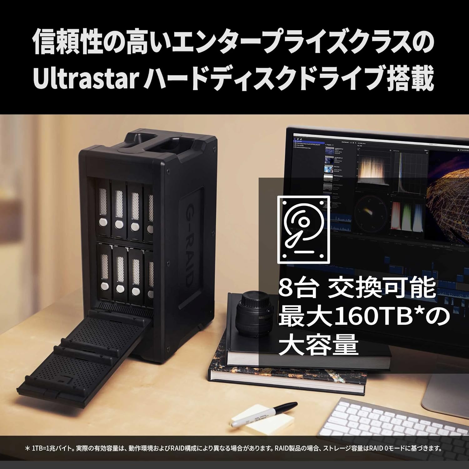 Western Digital G-RAID Shuttle 8 96TB APJP image number 2