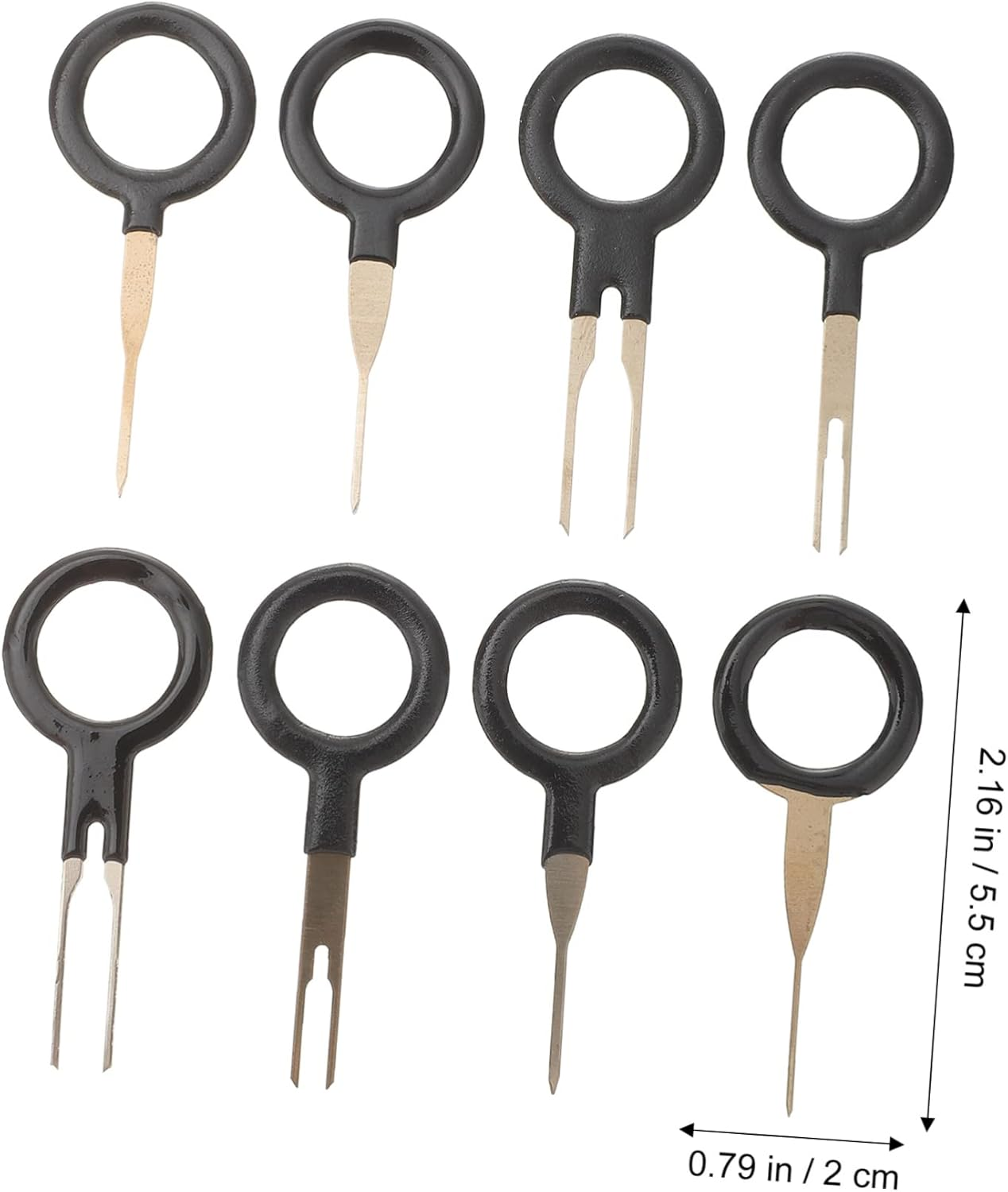 SOLUSTRE 146Pcs Terminal Tool Kit Push Pin Extractor for Automotive Door Hinge Repair Specialty Electrical Connector Pin Tool