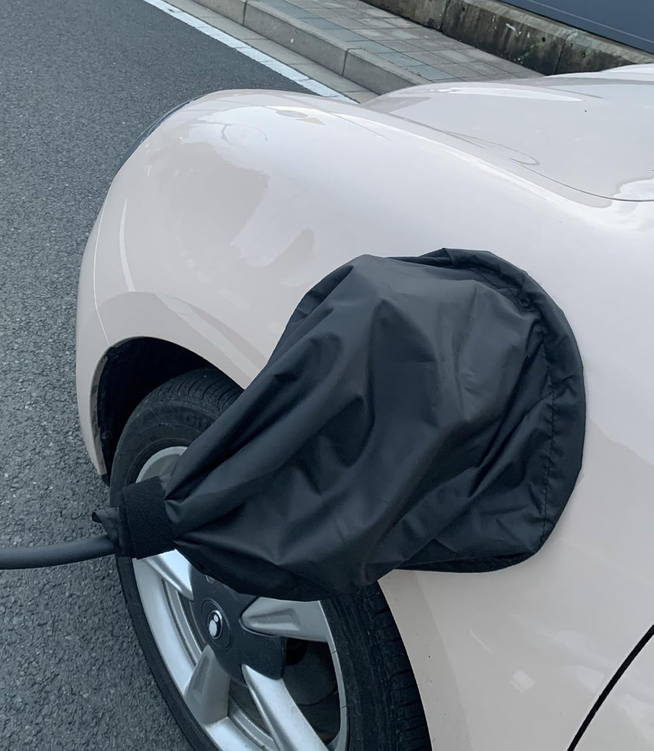 TOYSS Waterproof Electric Car Charging Cover, EV Charger Port Cover, Universal Fit, Diameter 30Cm, Length 45Cm