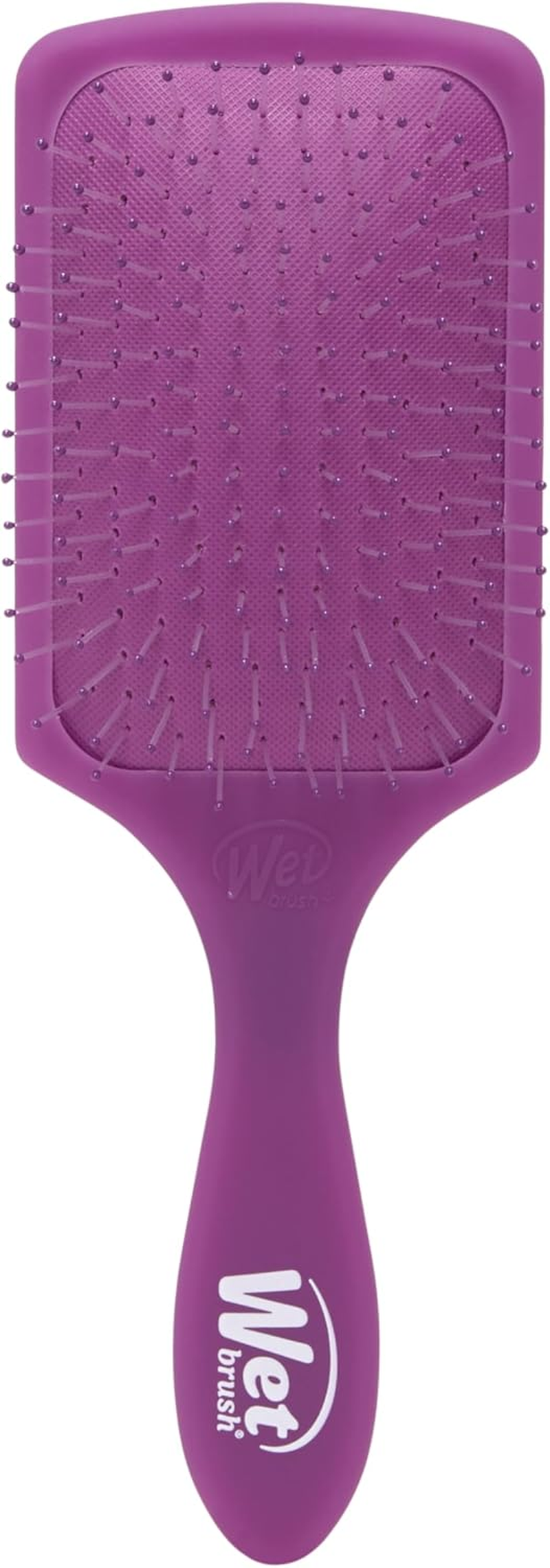 Wet Brush Paddle Detangler Hair Brush, Black Frost - Ultra-Soft Intelliflex Detangling Bristles with Aquavent Design - Spread Hair Treatments Evenly - Glides through Tangles for All Hair Types