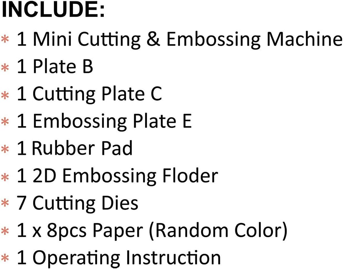 Bira Craft Die Cutting & Embossing Machine Combo, Mini Die Cut Machine, 3 1/8" Feeding Slot for 3" Paper and Other Materials image number 6