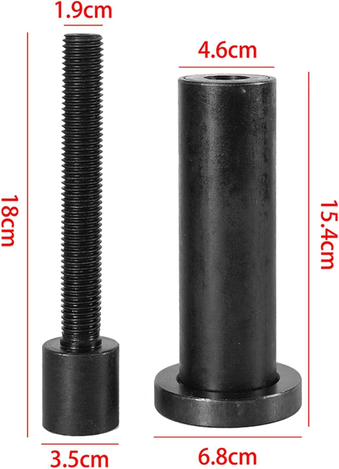 Crank Puller Installer Tool, Crank Pulley Tool Remover for Dirt Bike Motorbike ATV, Safely and Easily Pulls Crank Assembly into Crankcase image number 2