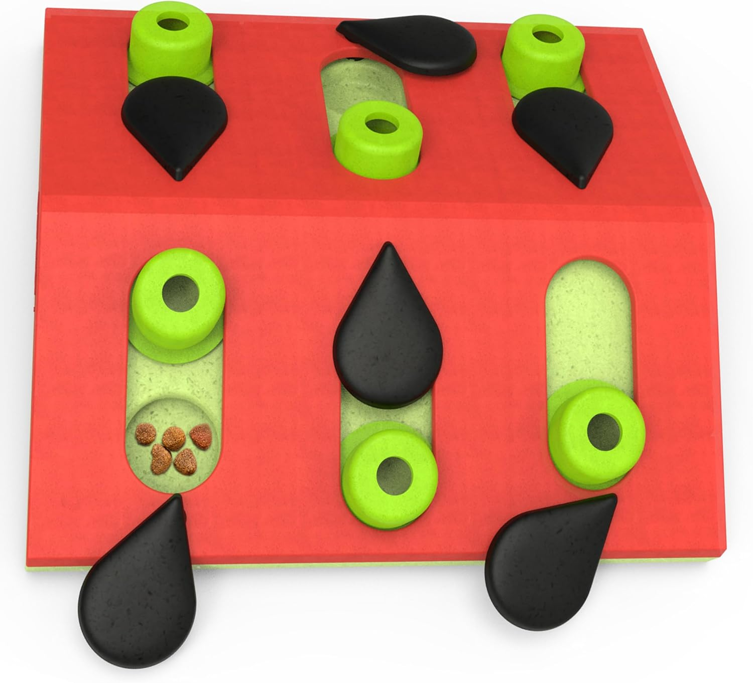 Petstages Nina Ottosson by Melon Madness Puzzle & Play - Interactive Cat Treat Puzzle image number 3