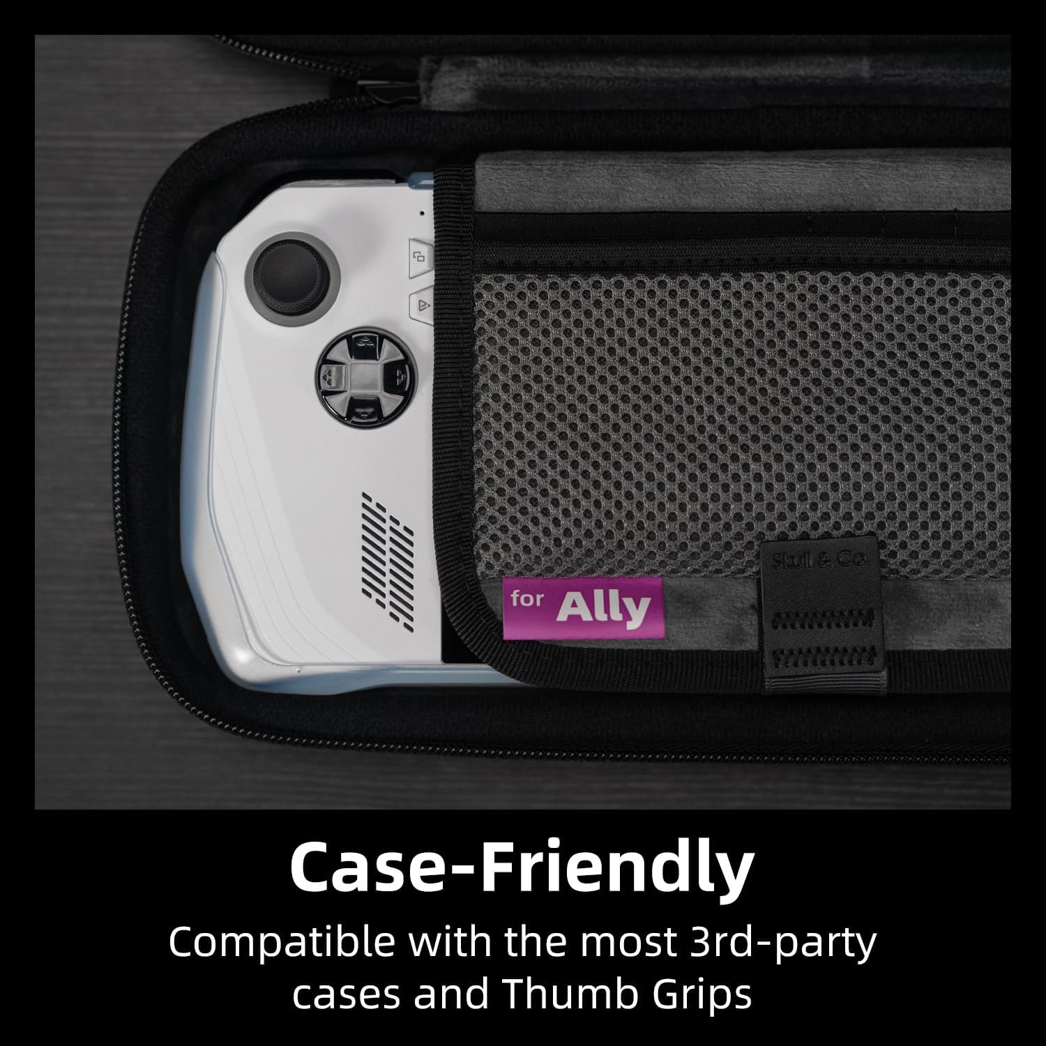 Skull & Co. EDC Case: Slim Carrying Case for ROG Ally- Black image number 7