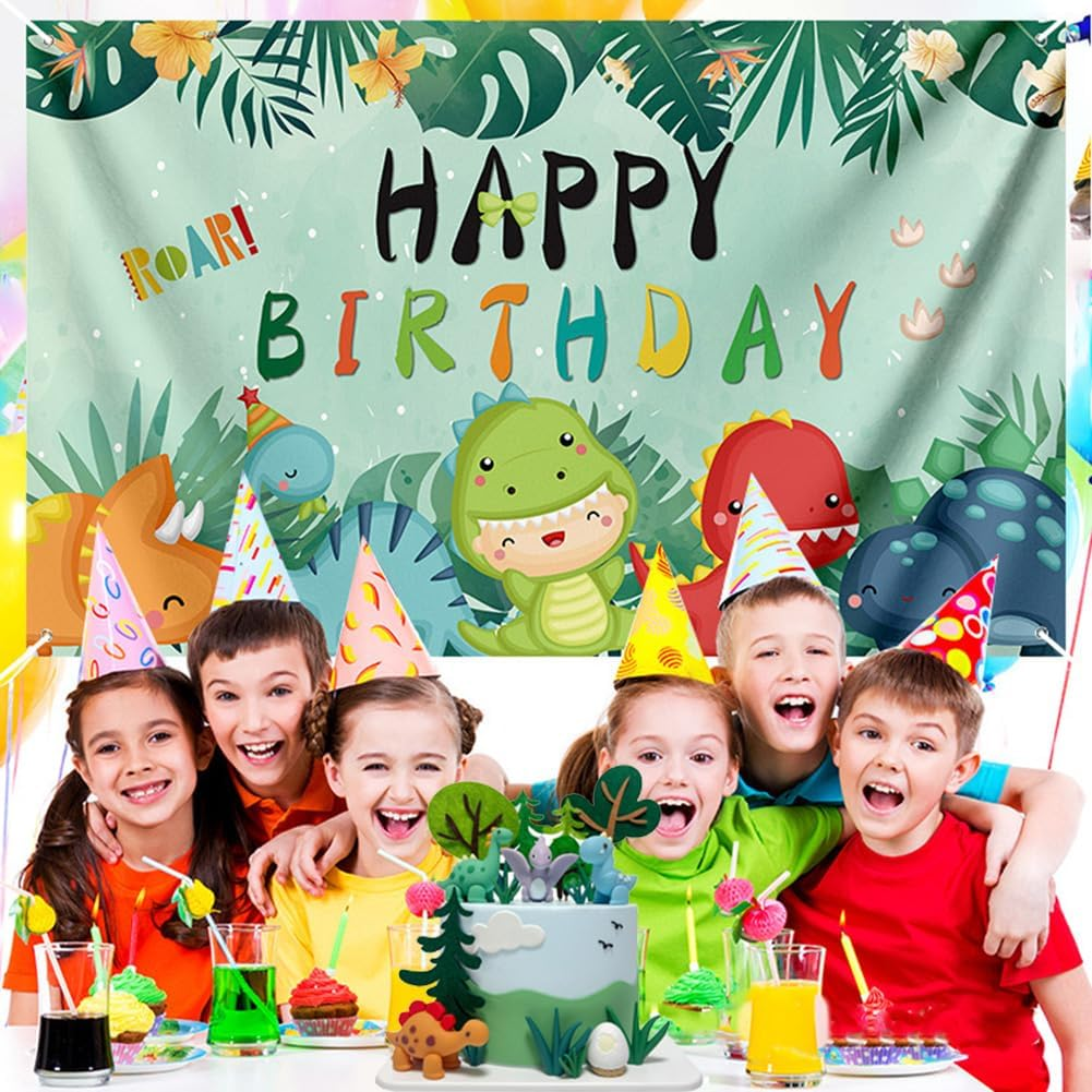 Dinosaur Cake Topper, 3D Dinosaur Cake Figures for Kids, Cookie Decoration for Dinosaur Party, Baby Shower Decoration for Cake image number 5