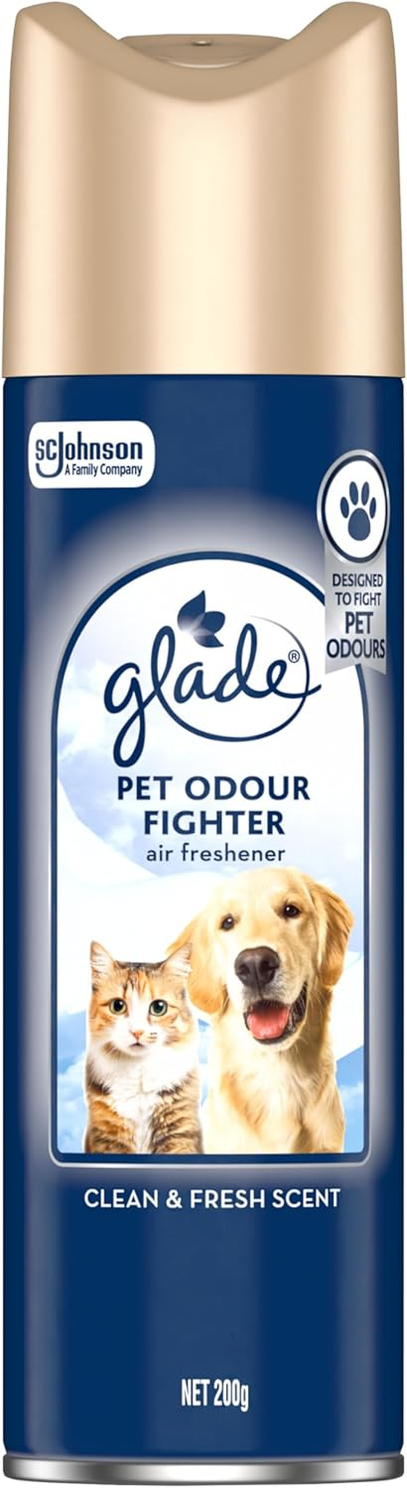 Glade Pet Odour Fighter Air Freshener Spray 200G &ndash; Fights Tough Pet Smells, Clean and Fresh Scent, Fast Acting image number 6
