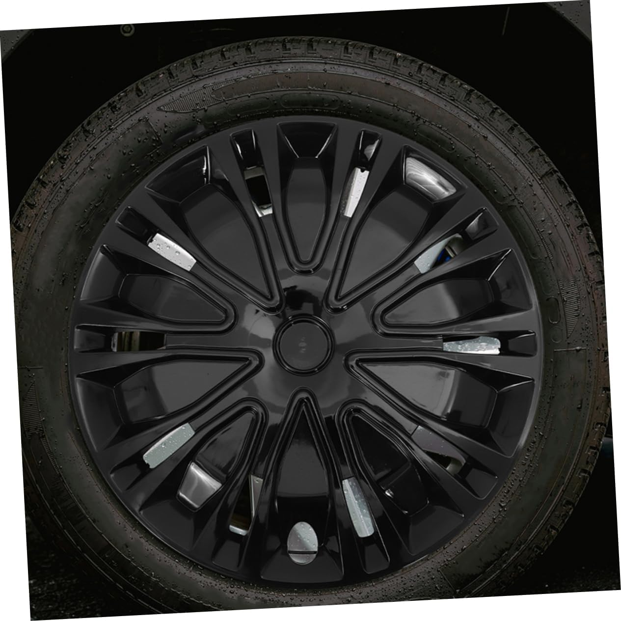 FUNOMOCYA Car Rim Hubcap Cover Automotive Wheel Rim Protector Decorative Hubcaps Easy Install Enhance Your Vehicle Look image number 5