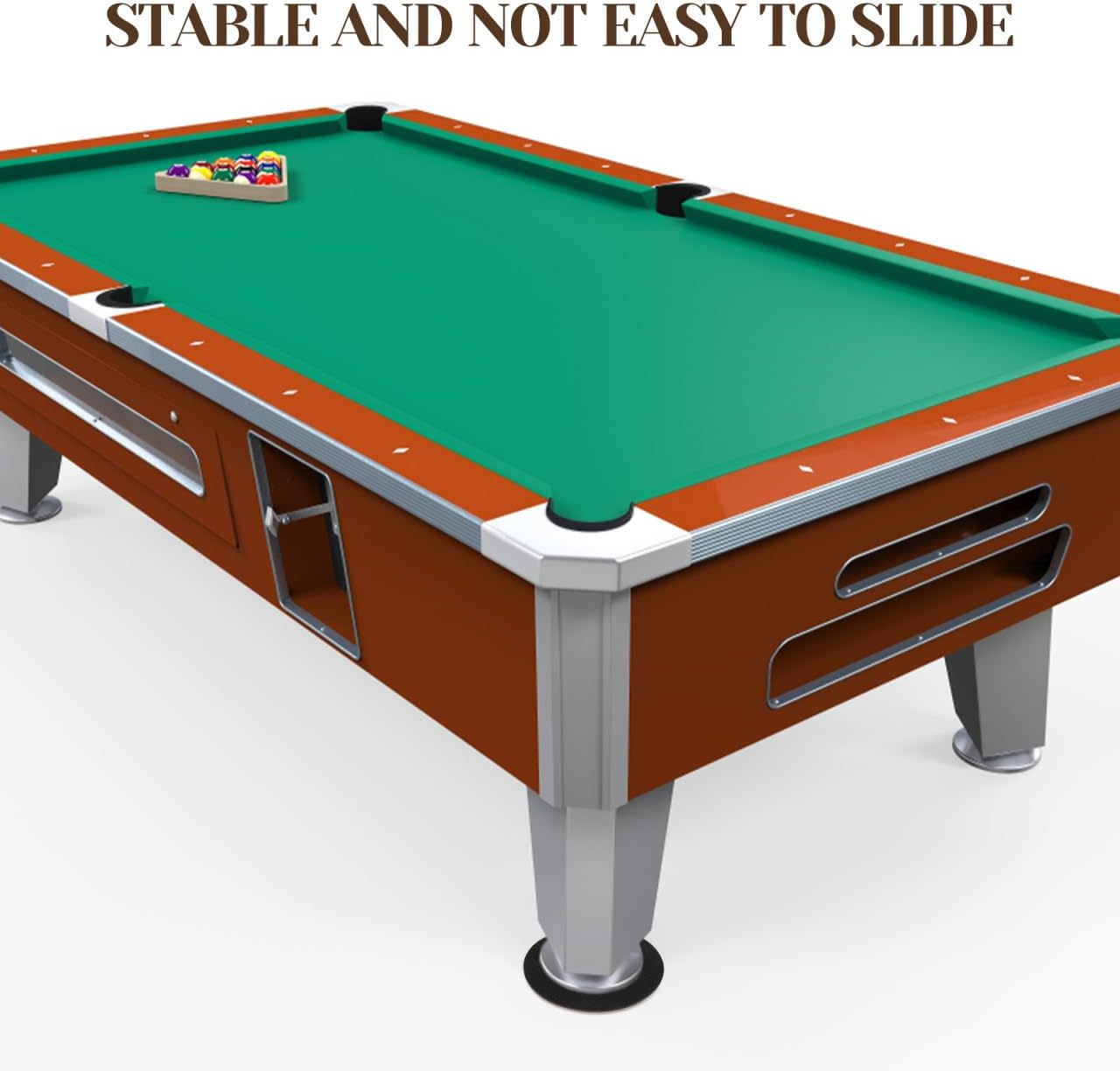 10Pcs Billiards Accessories - Table Leg Pads & Levelers - Eva Pool Table Feet Protectors image number 2