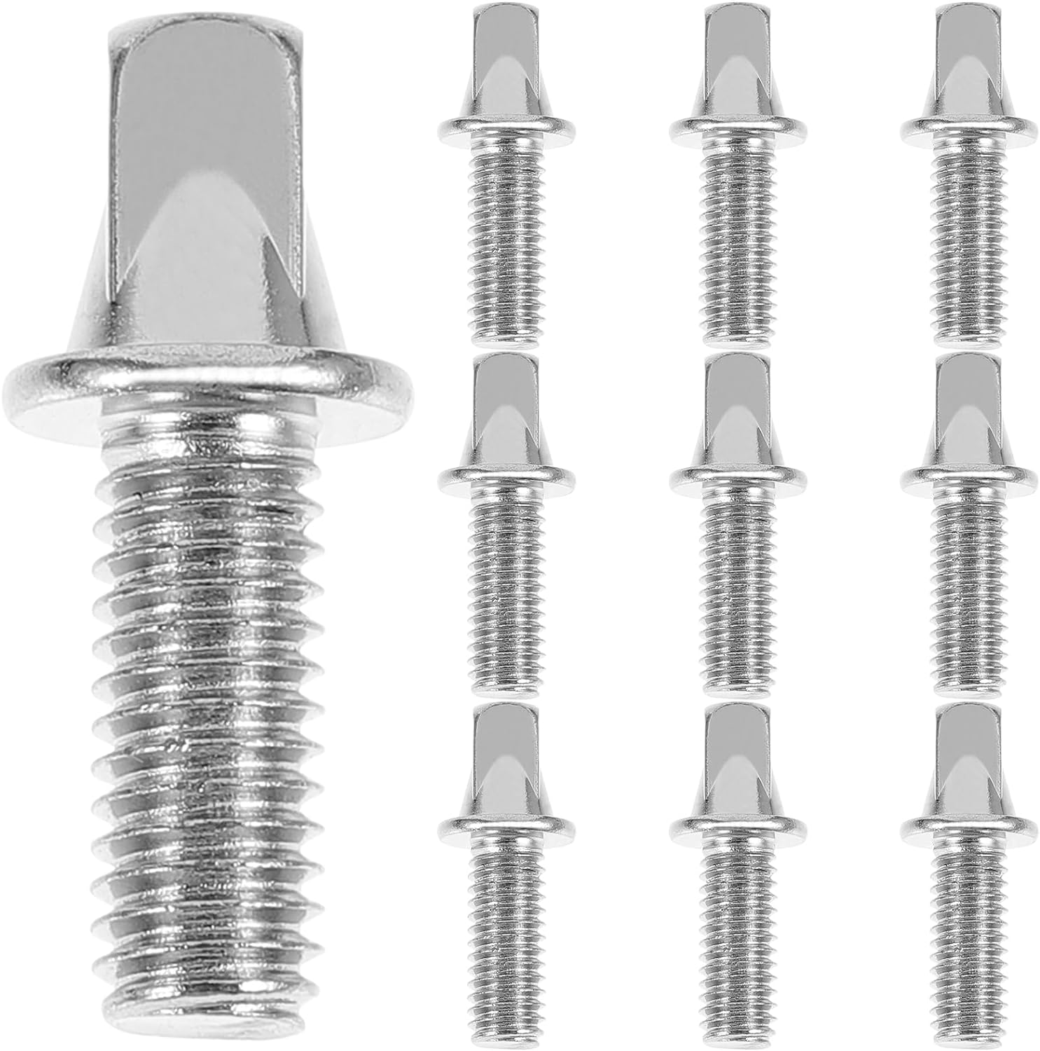 Alasum 10Pcs Drum Screw，Snare Drum Screws Drum Key Bolts Bass Drum Screw Snare Bolts for Drum Pedal Shaft image number 3
