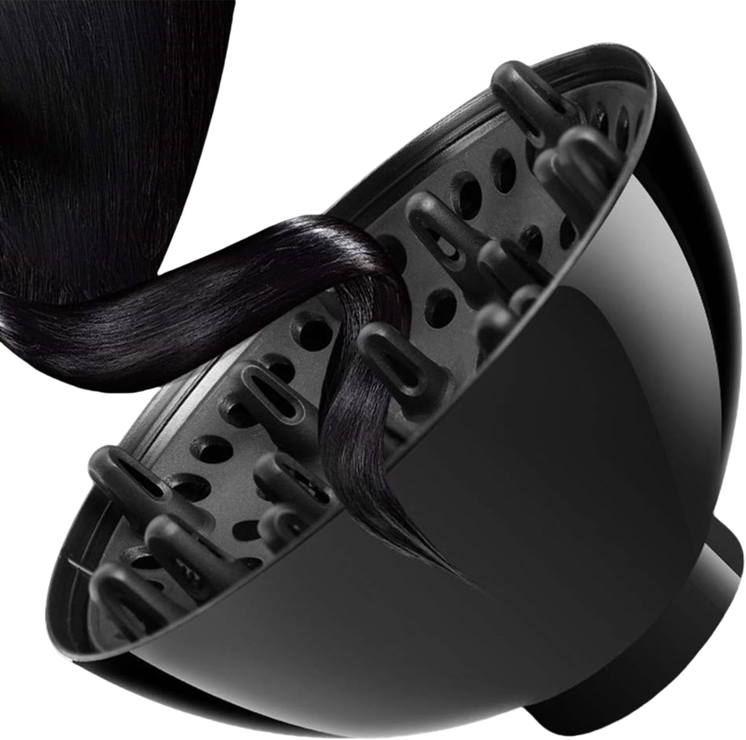 Curly Hair Dryer Diffuser Attachment Blow Dryer Diffuser Attachment Adjustable from 1.4-Inch to 2.6-Inch, Diffusing Assistant for Home Hairdressing Barbershop Travel Salon image number 5