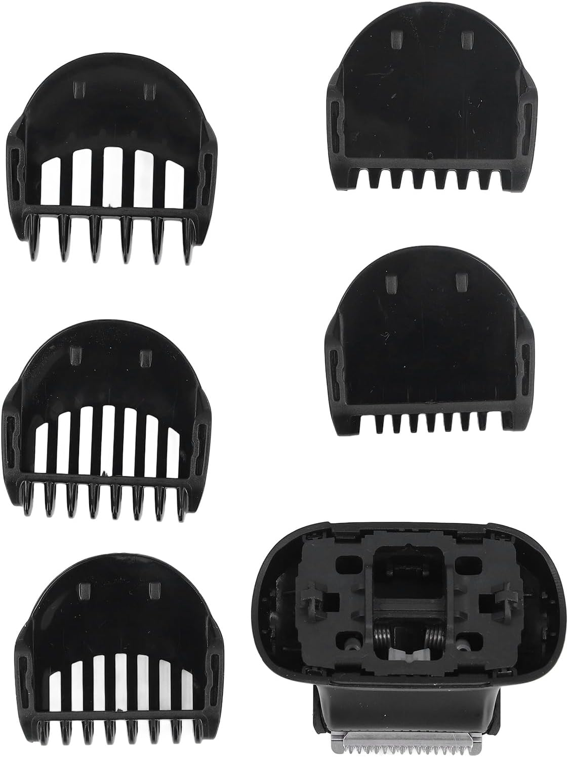 Beard Trimmer Attachment for Series 5 6 7 Electric Razors, 1/2/3/4/5/6/7Mm Replacement Shaver Guide Combs for 5018S 5020S 5035S 5049Cs Electric Shavers image number 5