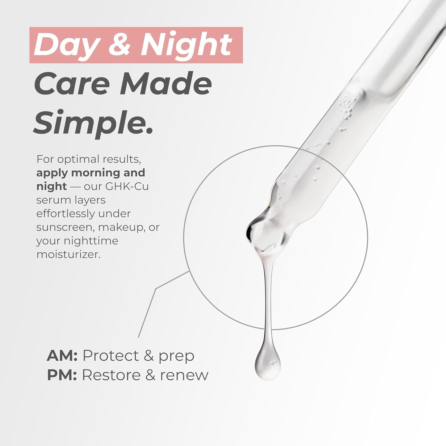 Ghk-Cu (Copper Peptide) 4% Neck & Face Serum 1,200Mcg (1 Oz Bottle)