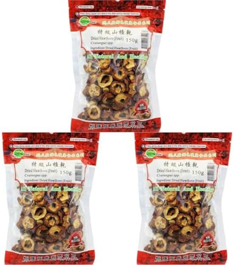 Dried Hawthorn Fruit - Premium Dried Fruit | Rich in Vitamin C and Fibre | Perfect for Tea, Tea Infuser Blends, or Traditional Recipes | Sun-Dried for Quality Freshness | 150G