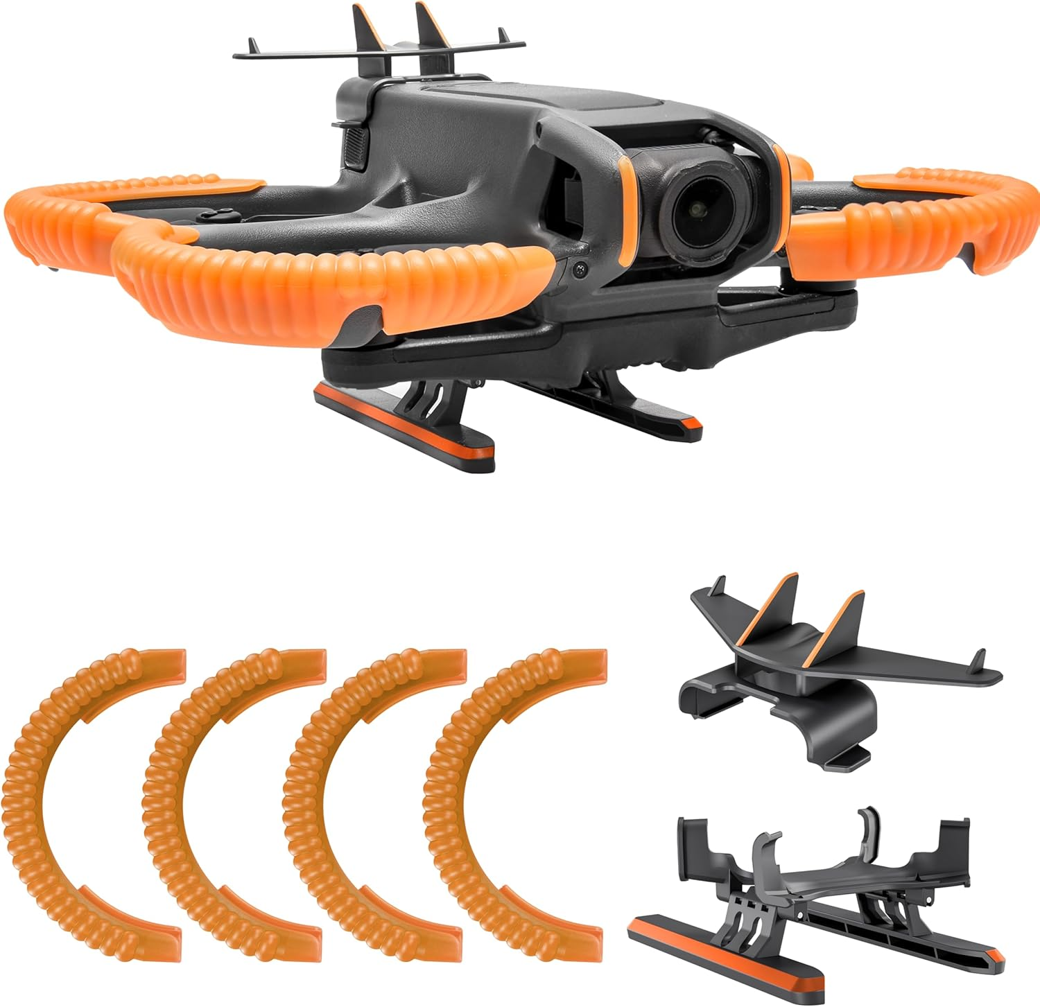 STARTRC PHOTO 3-IN-1 Avata 2 Accessories Bundle Kit,Avata 2 Propeller Guard Protector+Landing Gear+Tail for DJI Avata 2 Drone Protection(Not Including Drone) image number 2