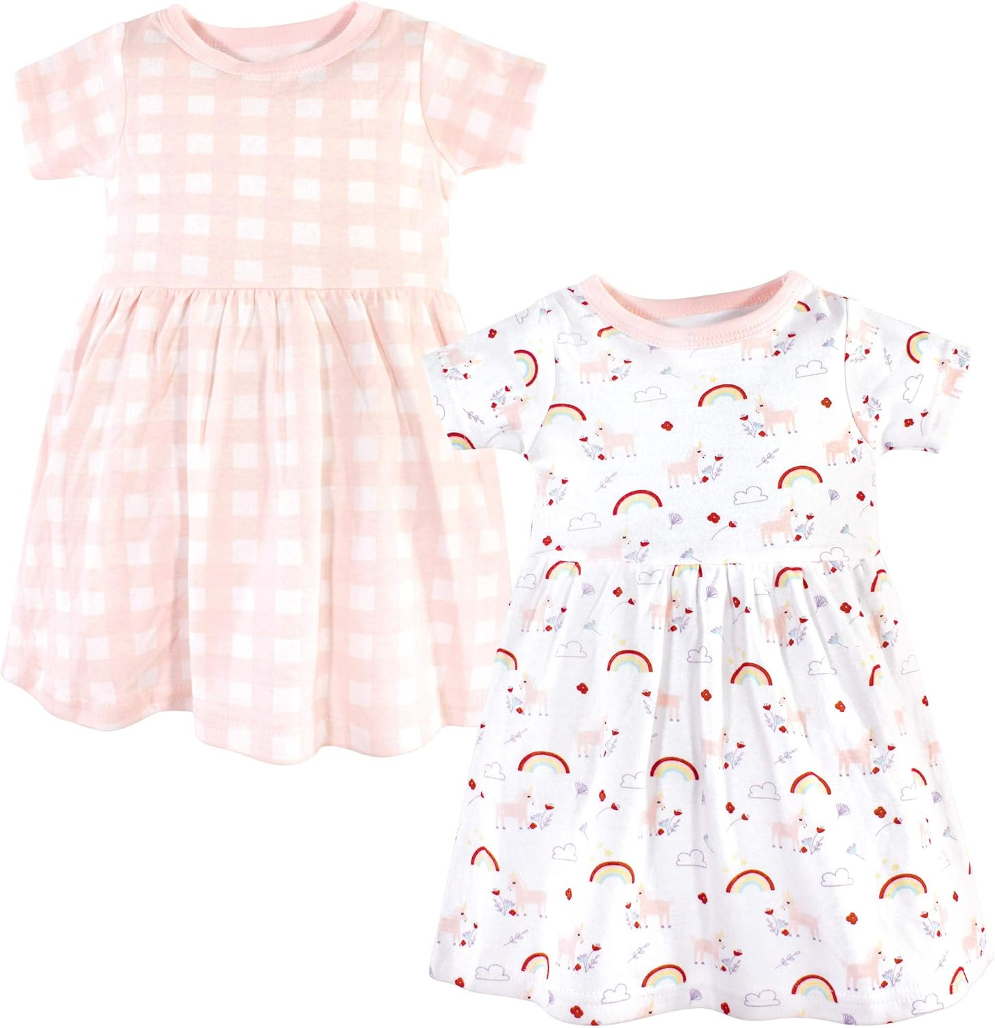 Luvable Friends Baby Girls' Cotton Dress