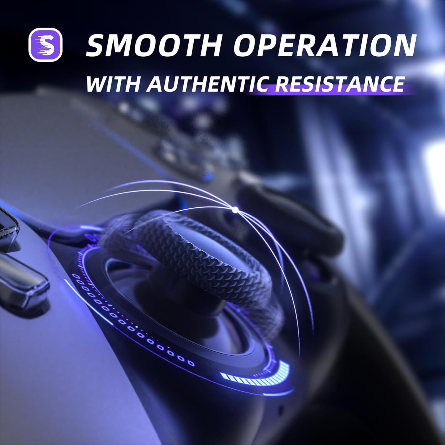 Extremerate Exhall Digital Calibrable Hall Effect Thumbstick Kit for PS5 Controller, Replacement 3D Joystick Analog Stick Sensor Module Kit for PS5 Controller with Calibrate FPC Board - Purple 120Gf - Blue 80Gf image number 6