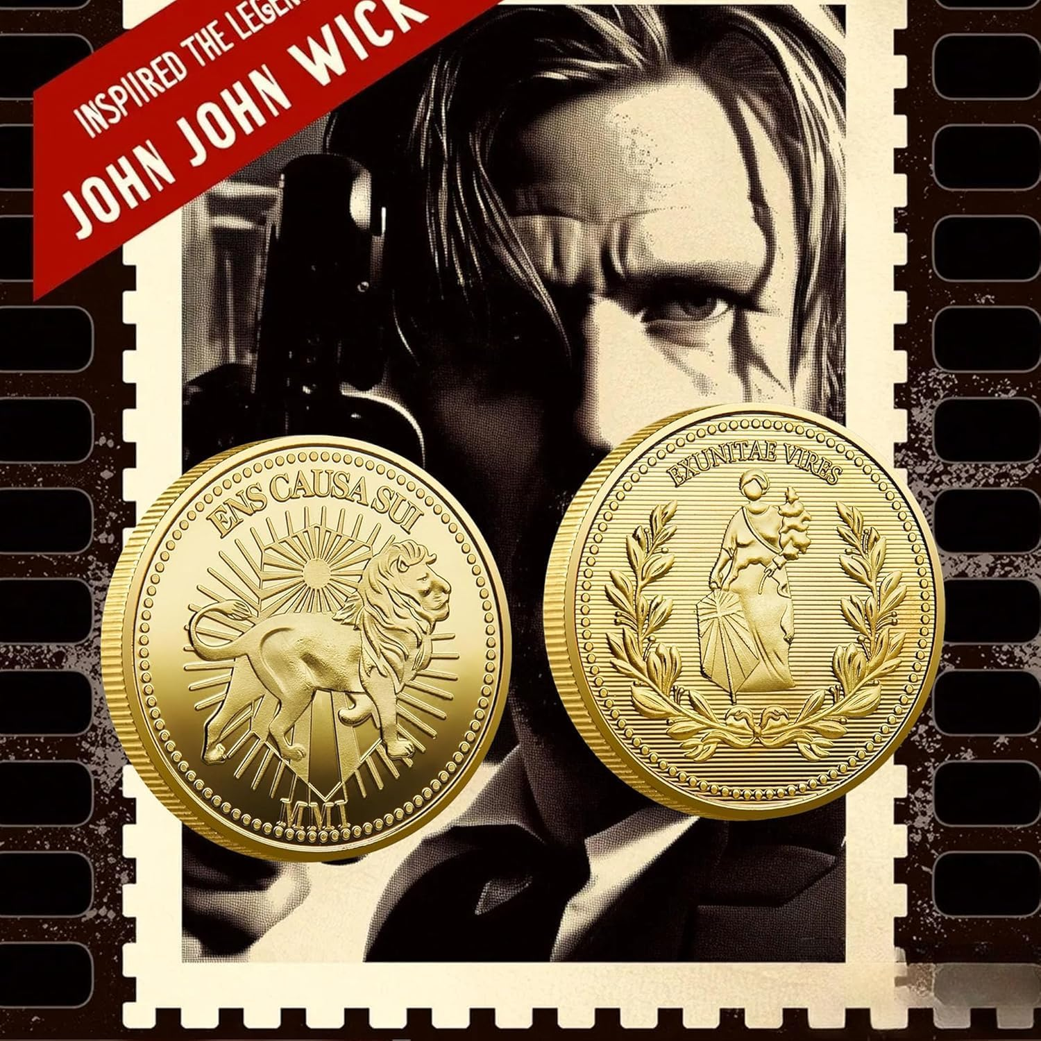 John Wick Continental Coin Collectible Metal Souvenir Coin