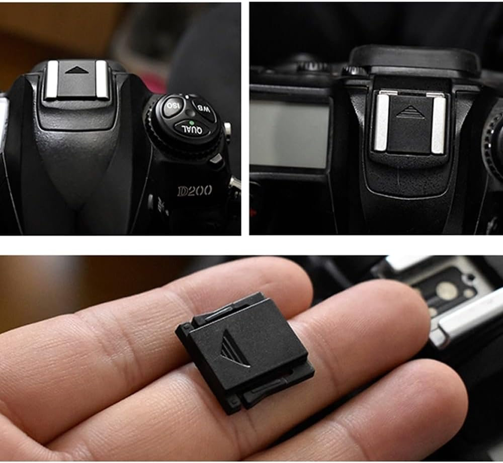 Hot Shoe Cover with Bubble Spirit Level & Hot Shoe Cover Compatible for Nikon Z7 Z50, Compatible for Canon and More Camera (4 Pack) image number 4