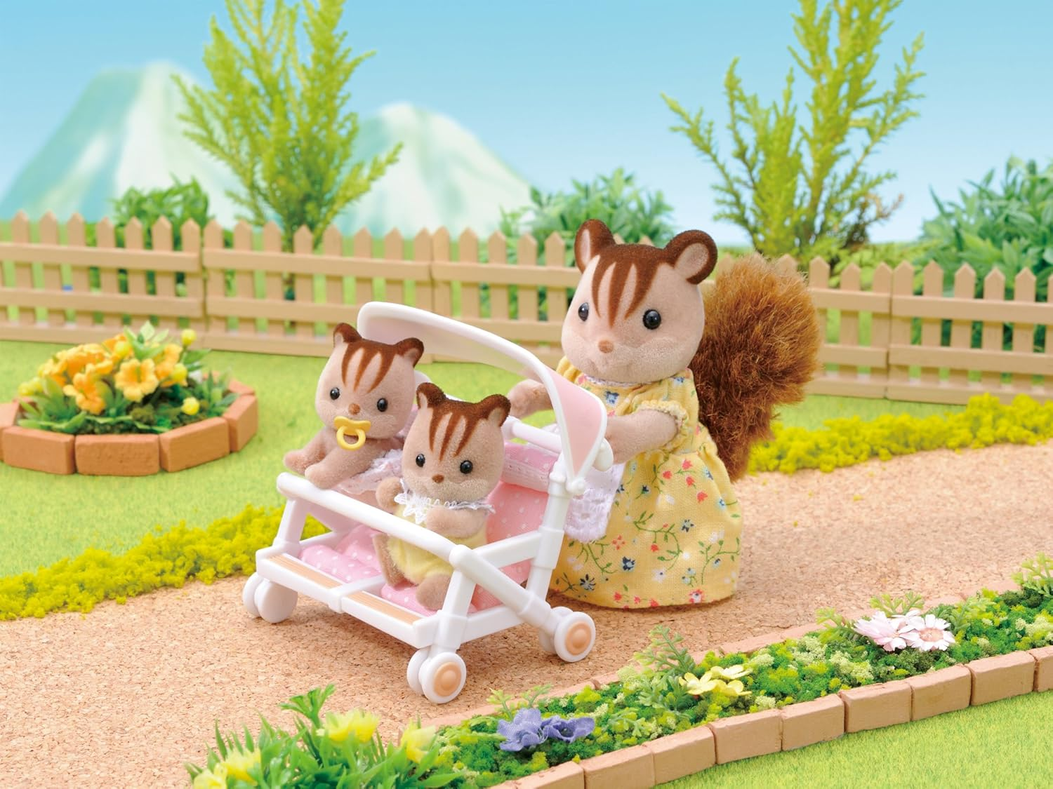 Sylvanian Families - Double Pushchair