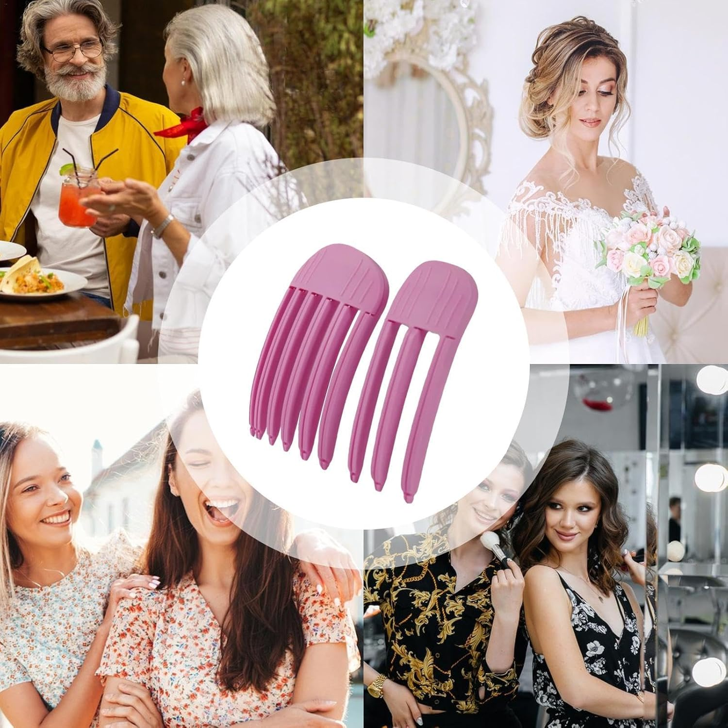 Root Booster Clip - Hair Lift Clip Tool, Volume up Hair Clip | Durable Root Volume Clip, Reusable Hair Clip for Natural Root Volume, Heat Resistant Root Lift Clip for Safe Styling image number 5