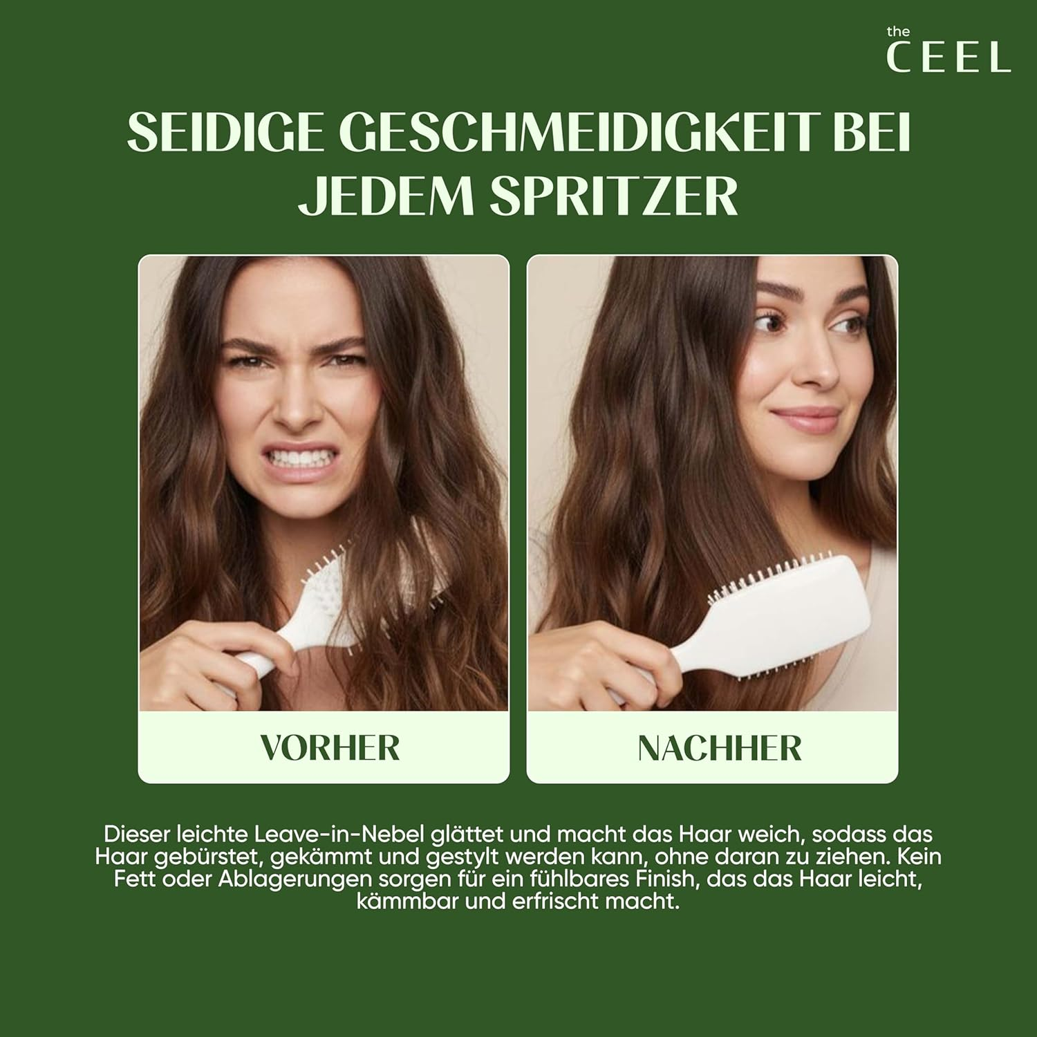 The Ceel - Pure Rosemary Tonic Spray for Hair Growth &ndash;Anti-Hair Loss - Leave-In Detangling & Scalp Hydration Treatment &ndash; Pure Rosemary Water Spray &ndash; 100Ml image number 1