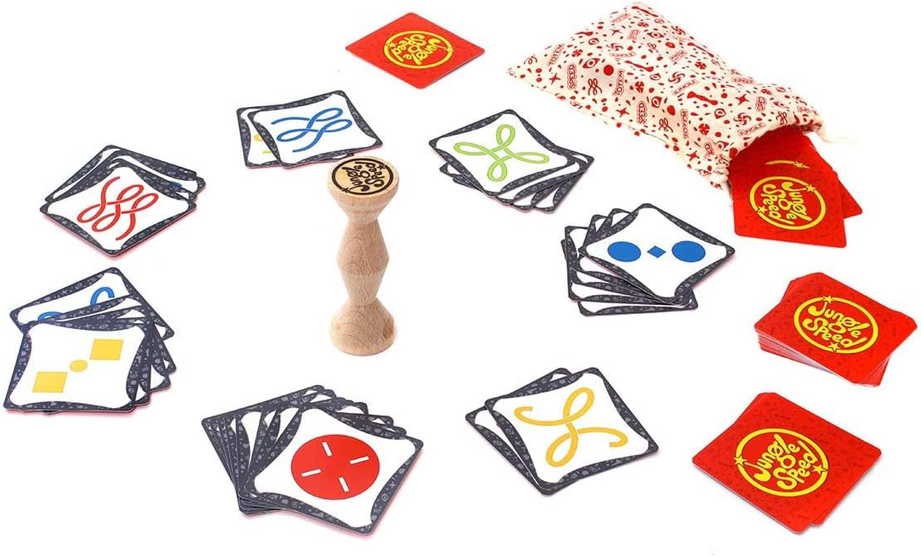 Asmodee Jungle Speed Card Game, Multi-Colored image number 3