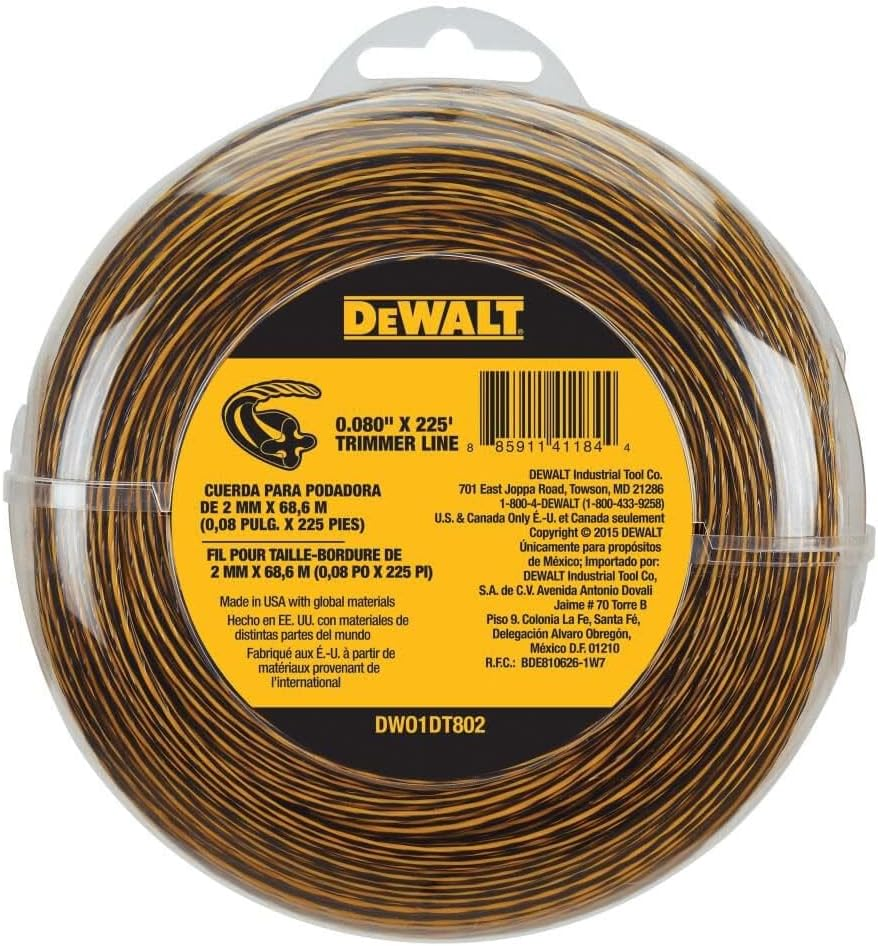 DEWALT DWO1DT801 String Trimmer Line, 50-Feet by 0.080-Inch image number 3