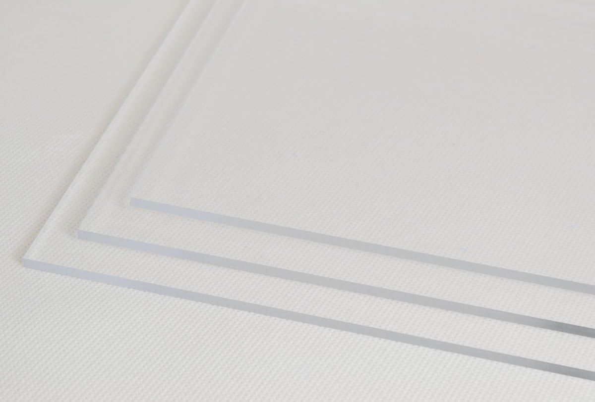 A2 (600MM X 420MM) Clear Acrylic Perspex Plastic Sheet - 2Mm, 3Mm, 4Mm Thicknesses (2Mm Thick)