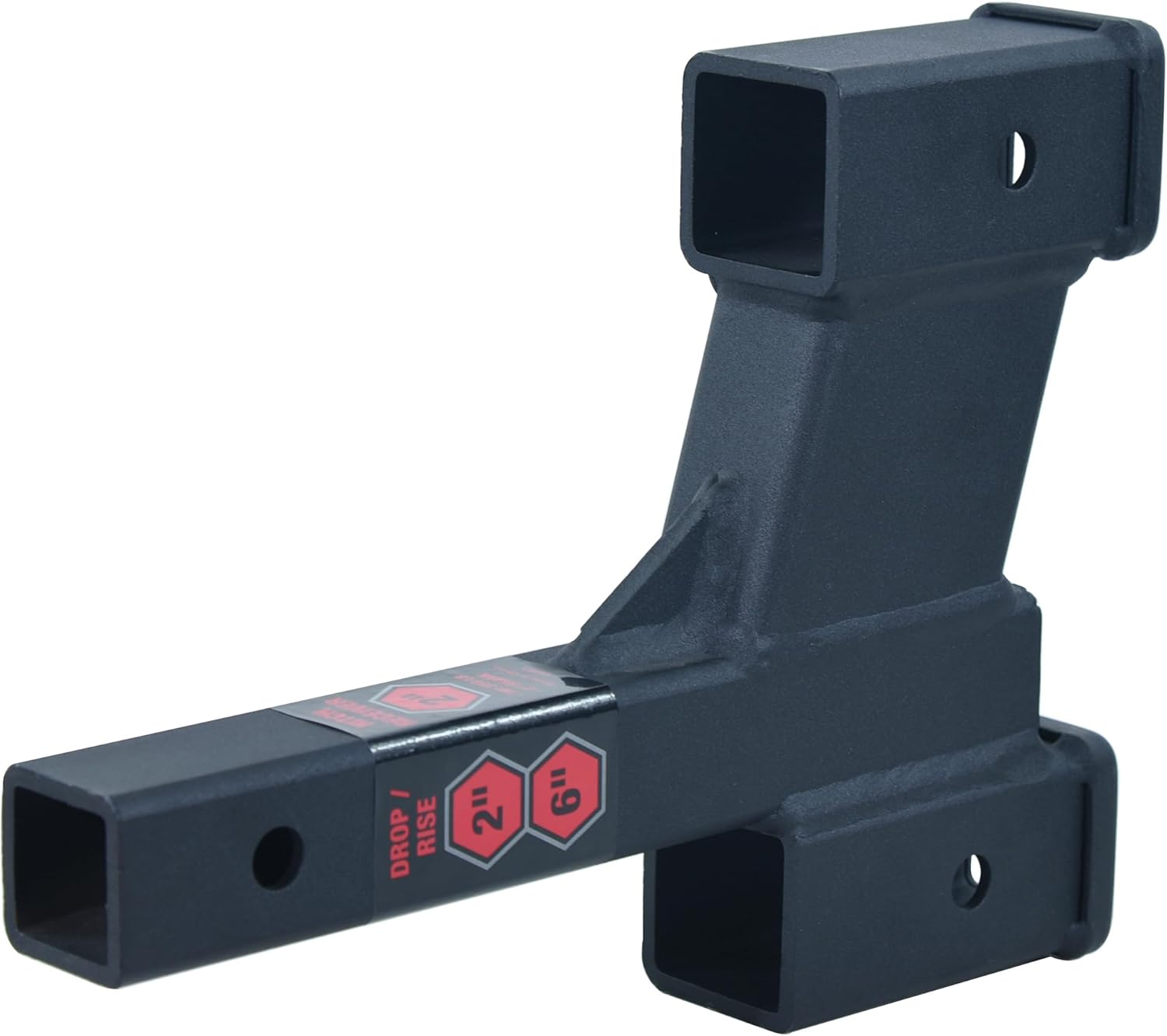 TOPTOW 64085 Trailer Dual Hitch Extender, 2-1/4-Inch & 6-1/4-Inch Rise/Drop, 2" Receiver, 2-Inch Shank, 7500Lbs Capacity image number 4