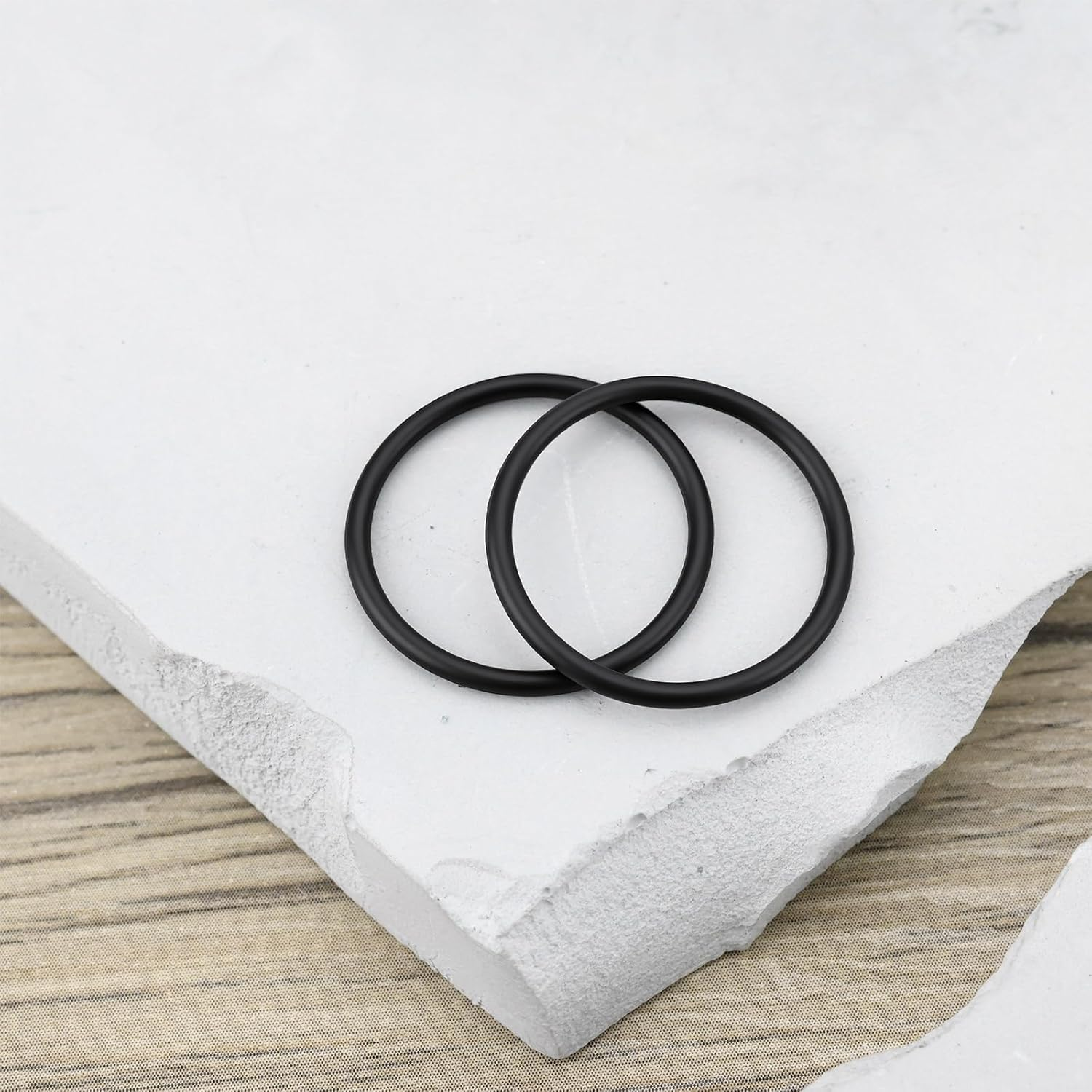 Create Idea 100PCS Nitrile Rubber O-Rings 21X18X1.5Mm Sealing Ring Suitable for Filters Water Pipes and Pumps image number 3